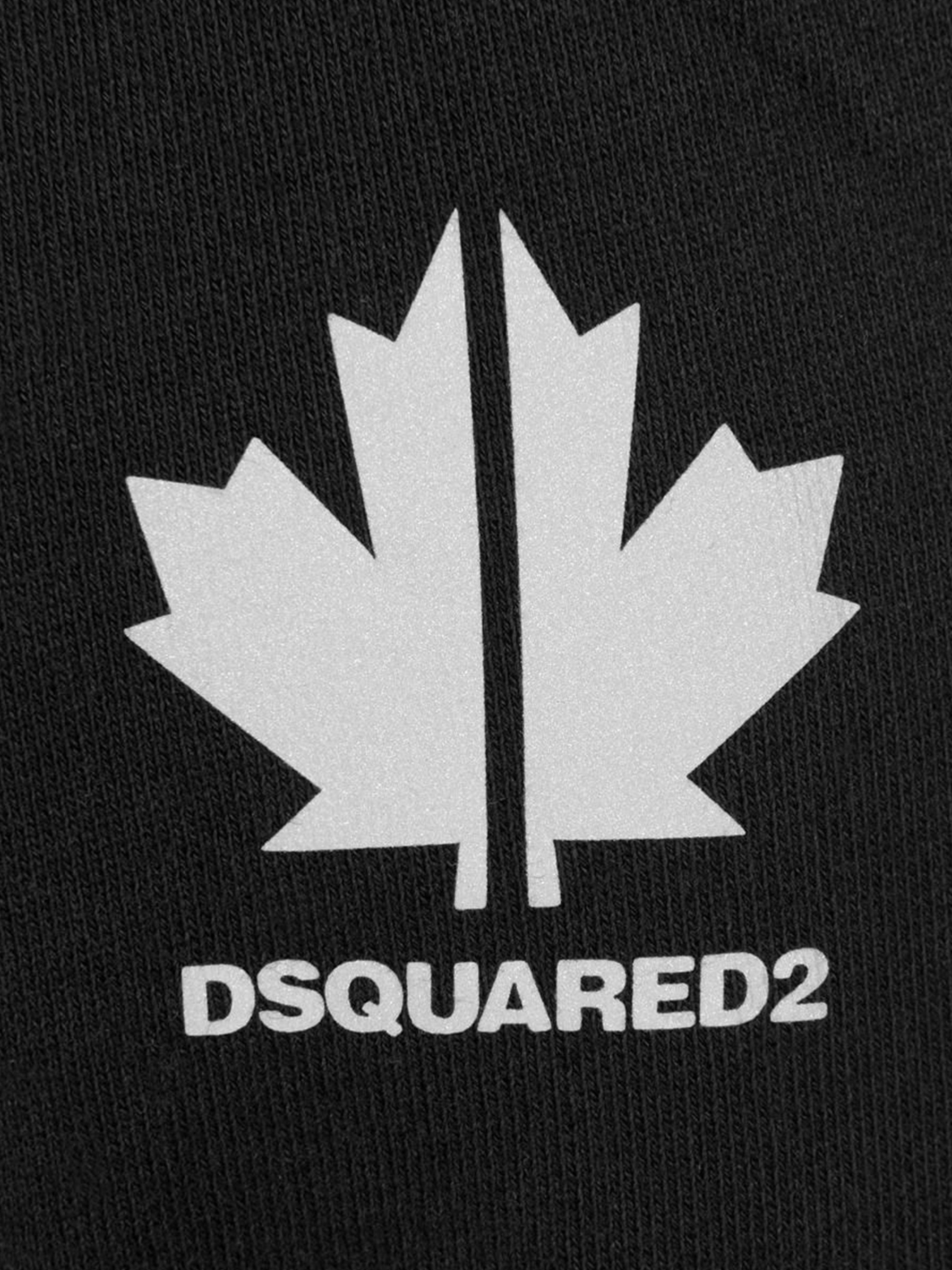 Dsquared2 Kids Black Cotton Sports Edition Joggers