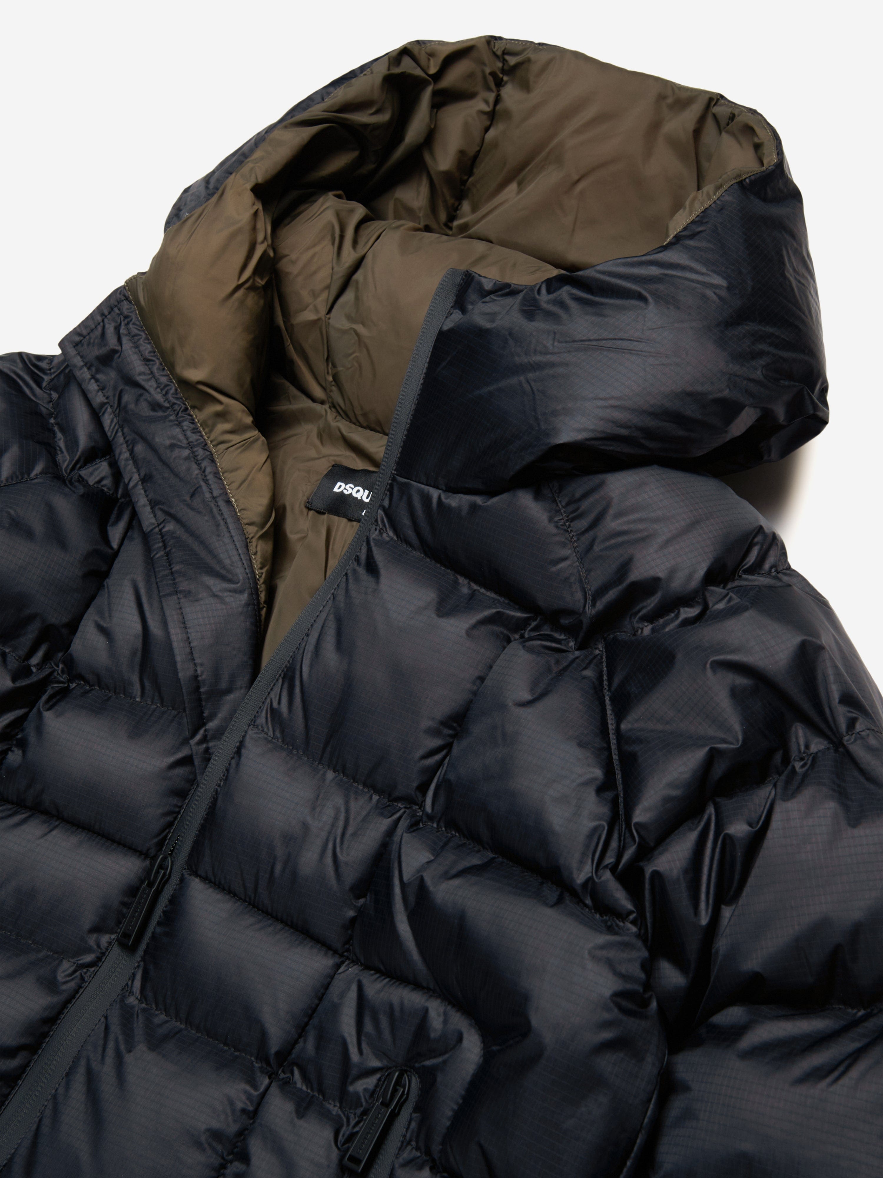 Kids Puffer Jacket in Black