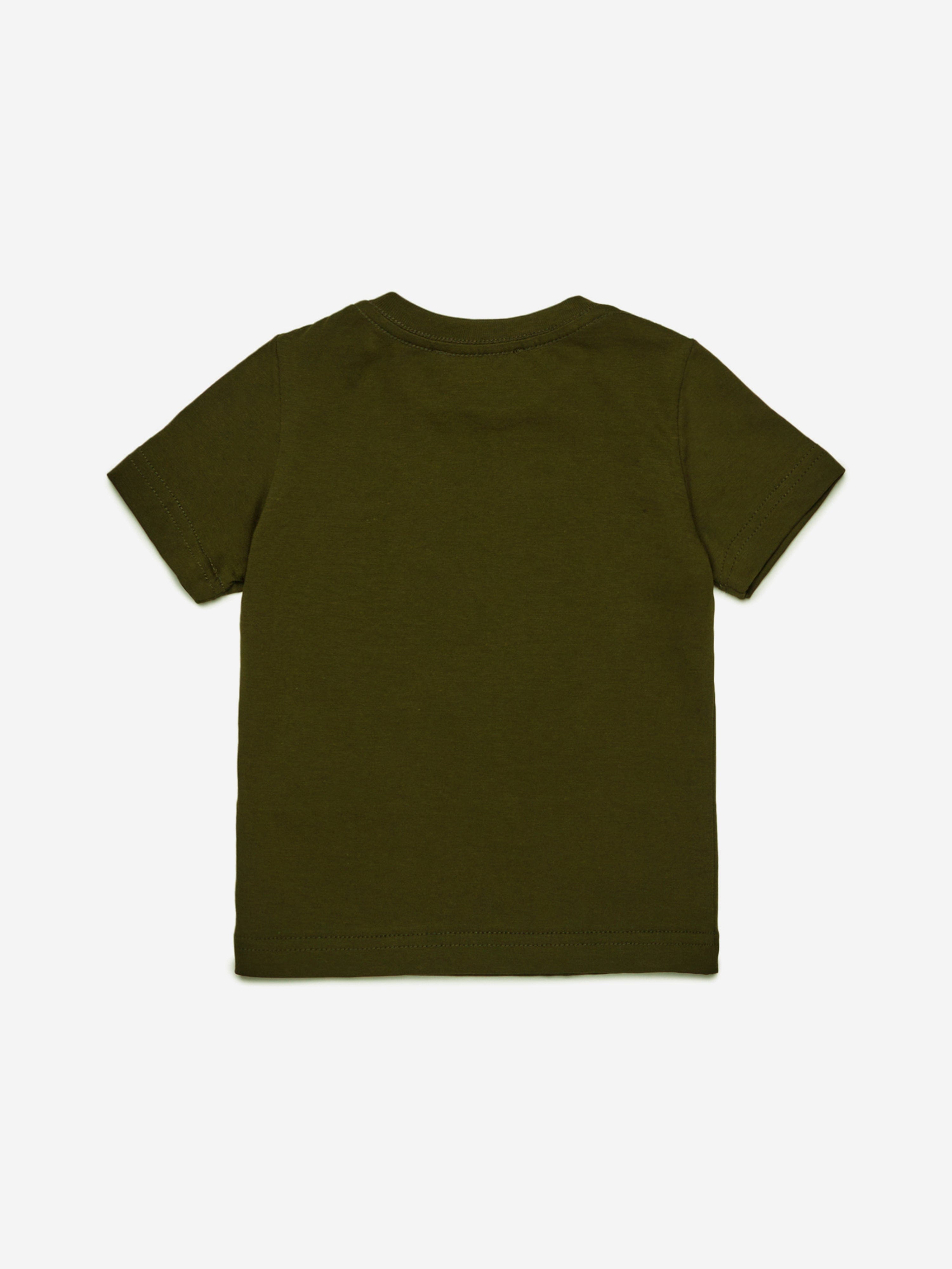Dsquared2 Baby Maple Leaf Logo T-Shirt in Green