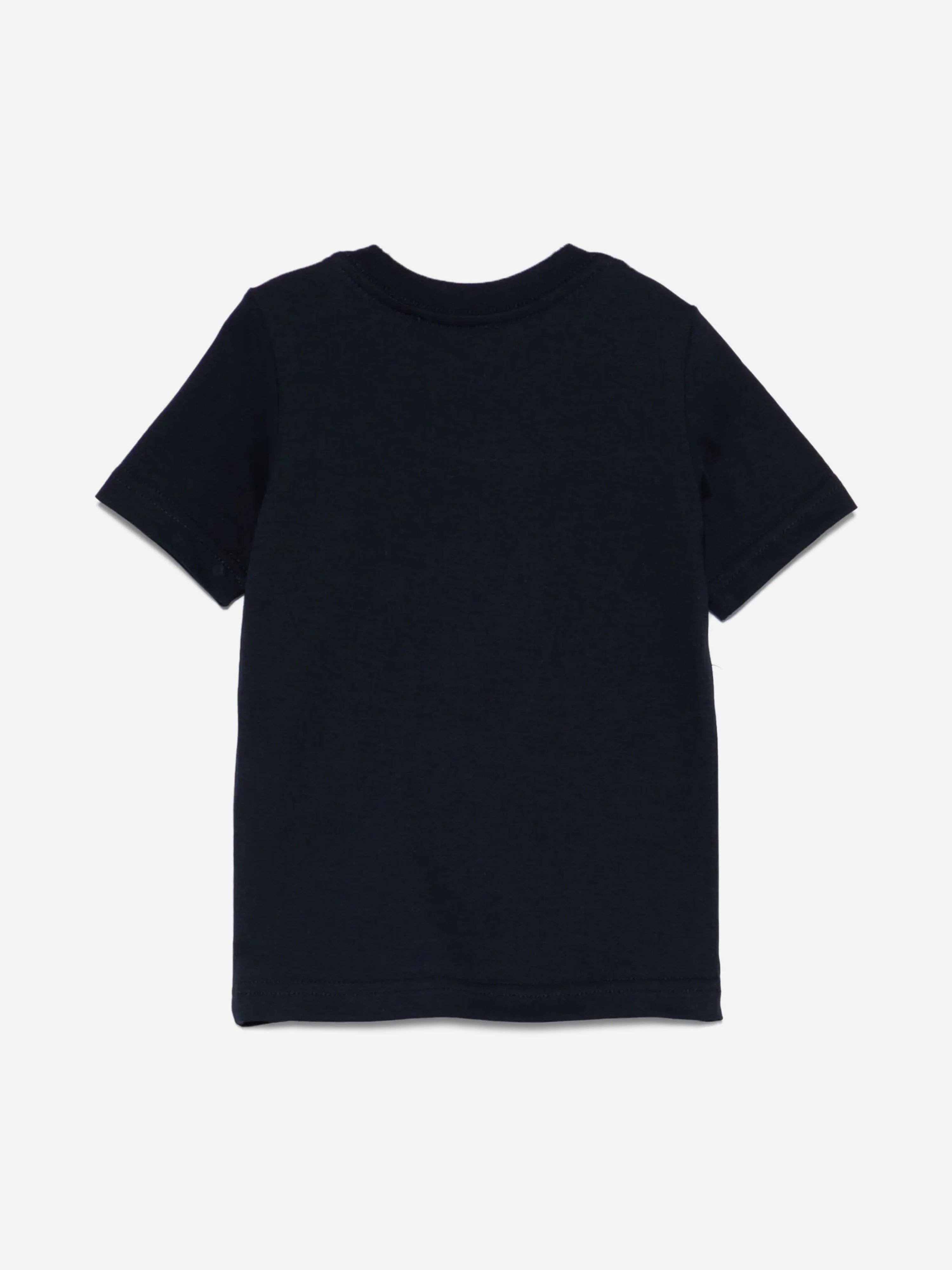Baby Maple Leaf Logo T-Shirt in Navy