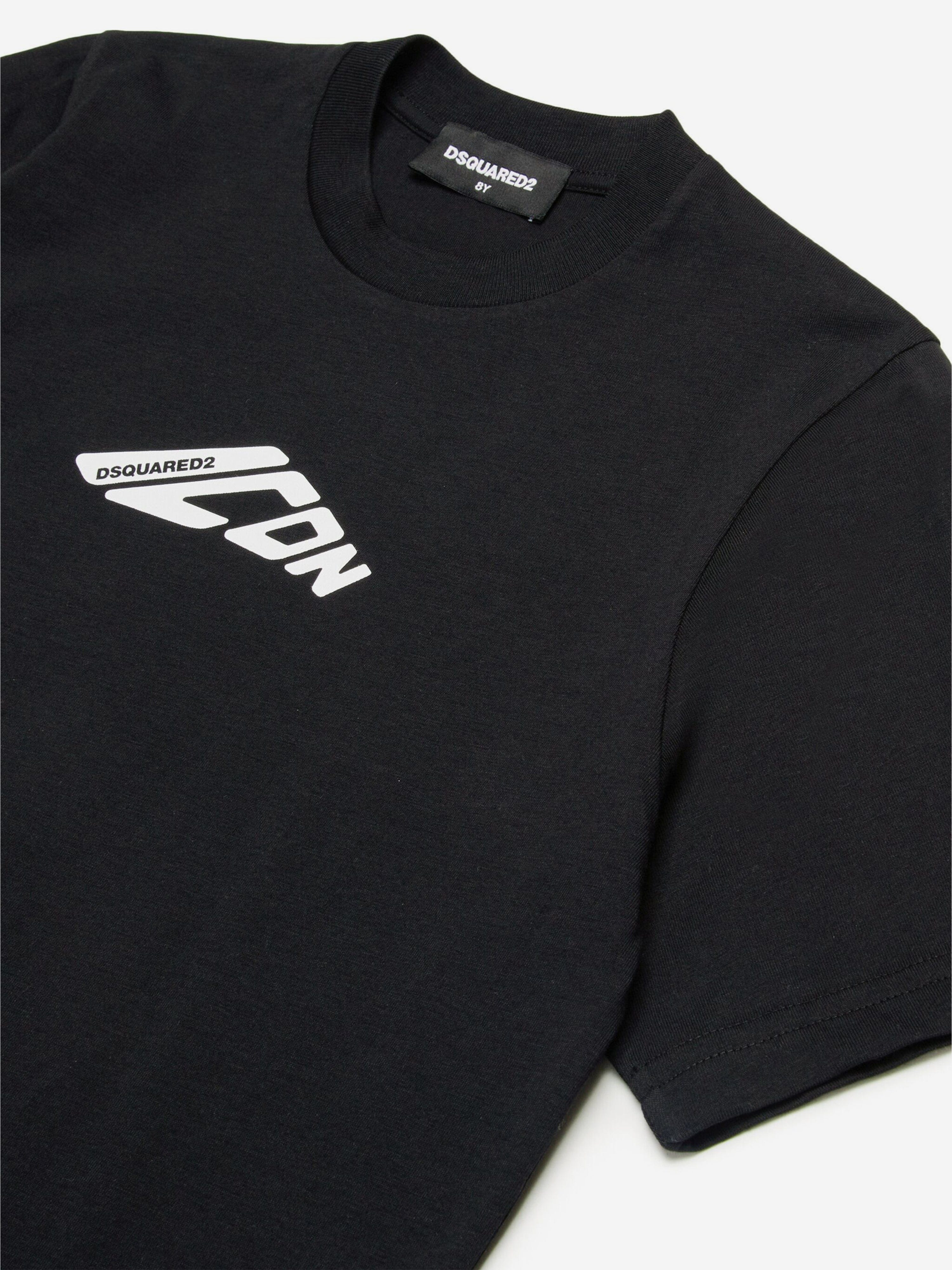 Kids Icon Logo T-Shirt in Black