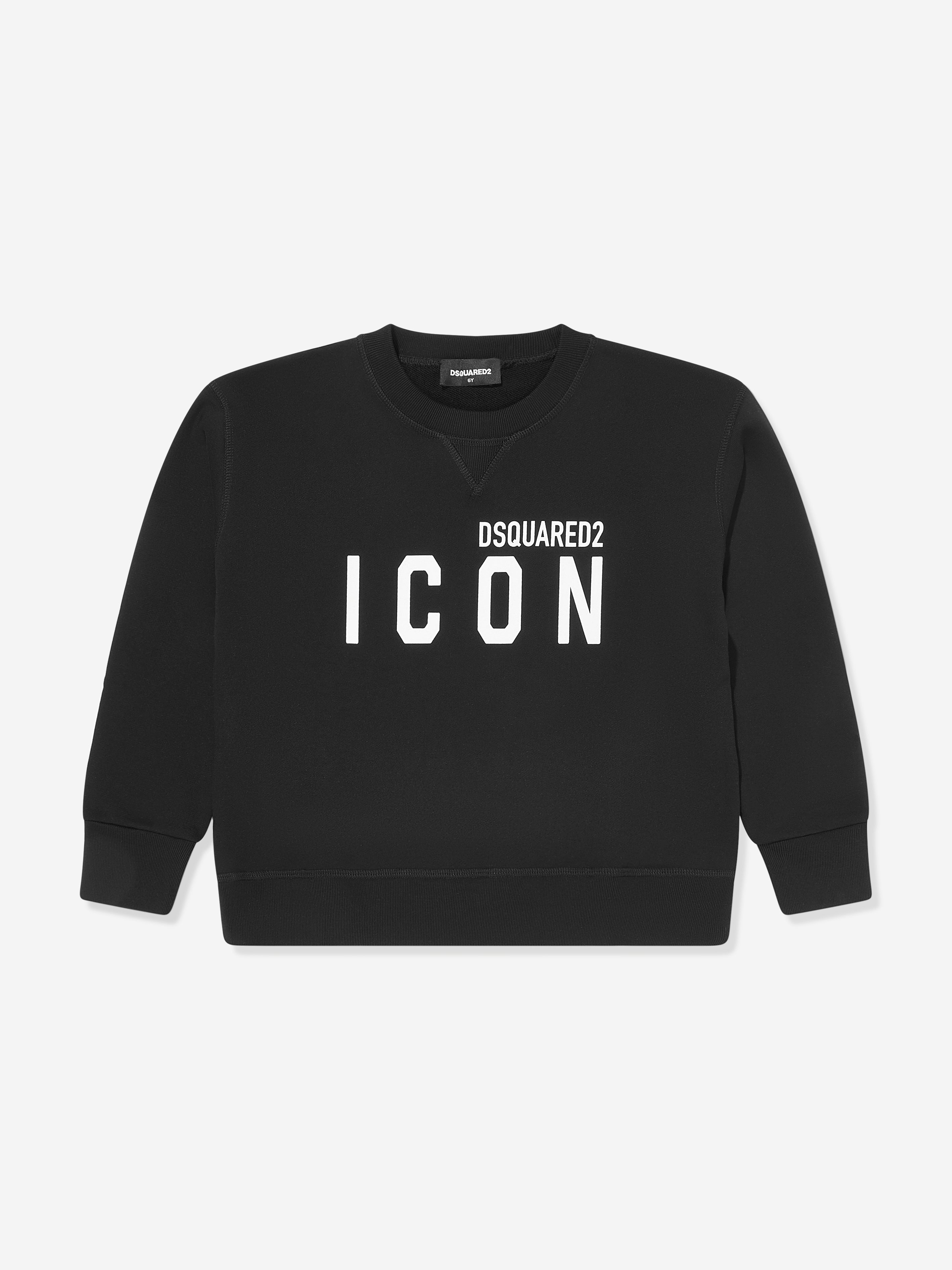 Dsquared2 Kids Icon Logo Sweatshirt in Black