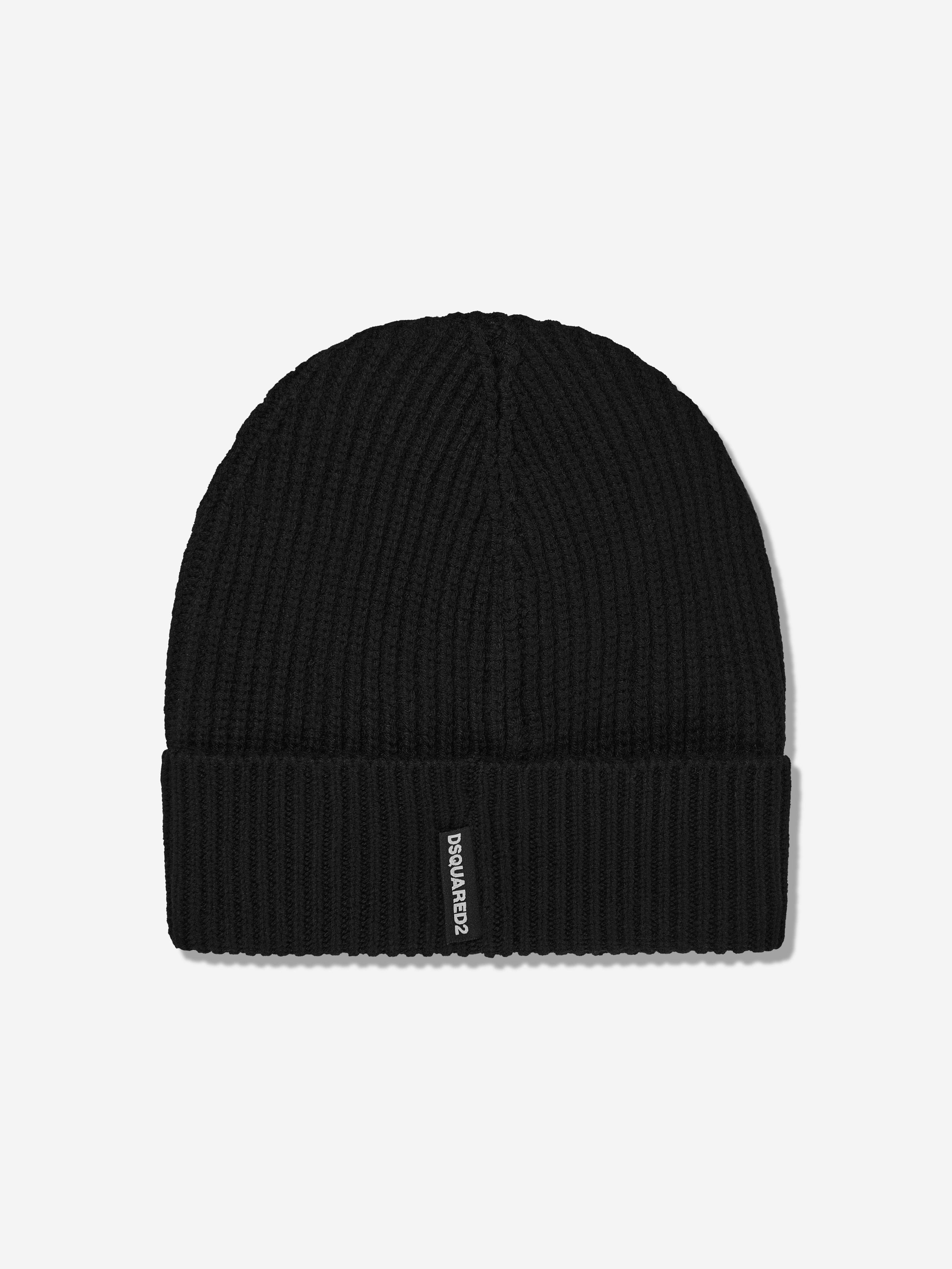 Kids Icon Beanie Hat in Black