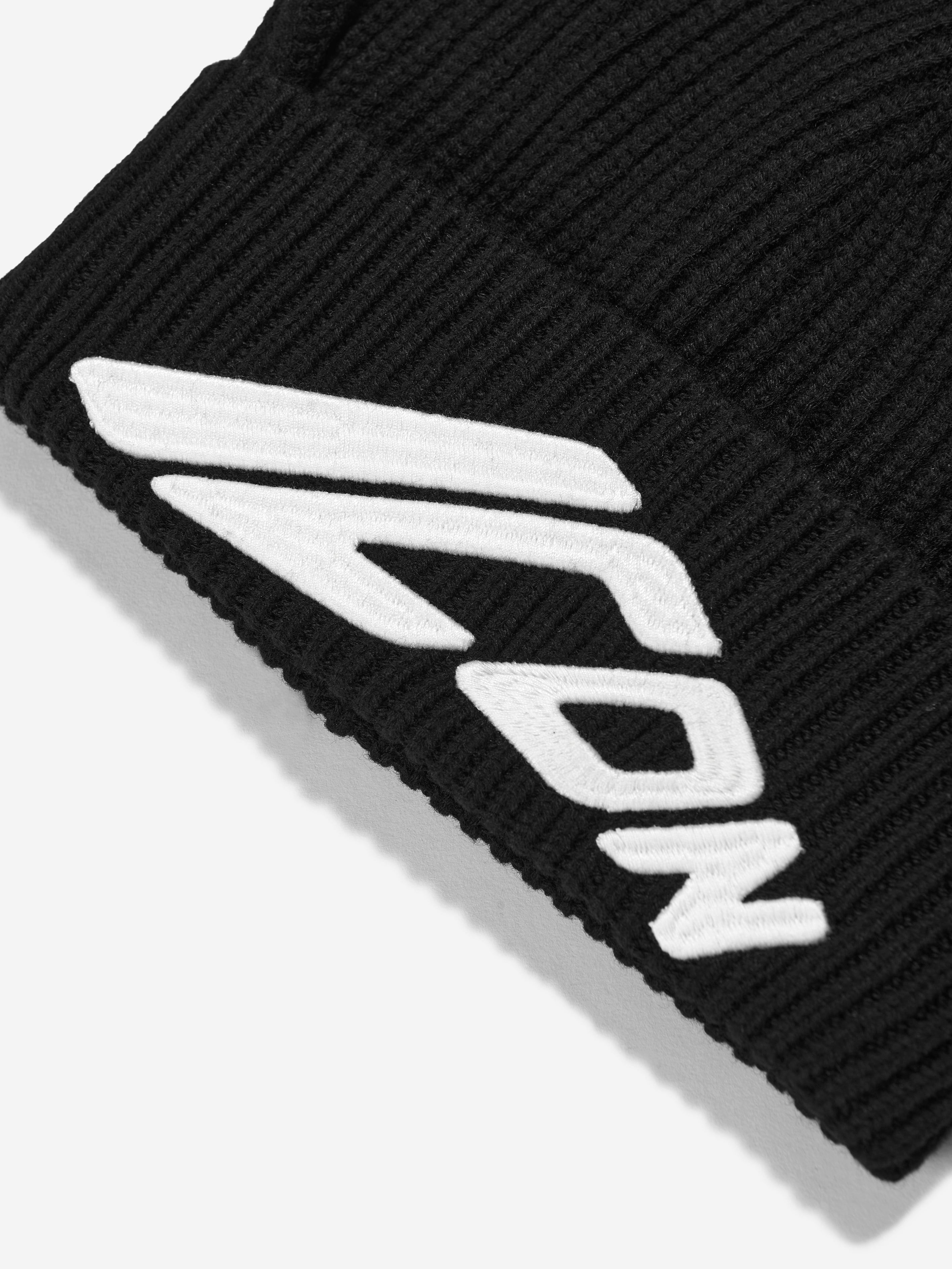 Kids Icon Beanie Hat in Black