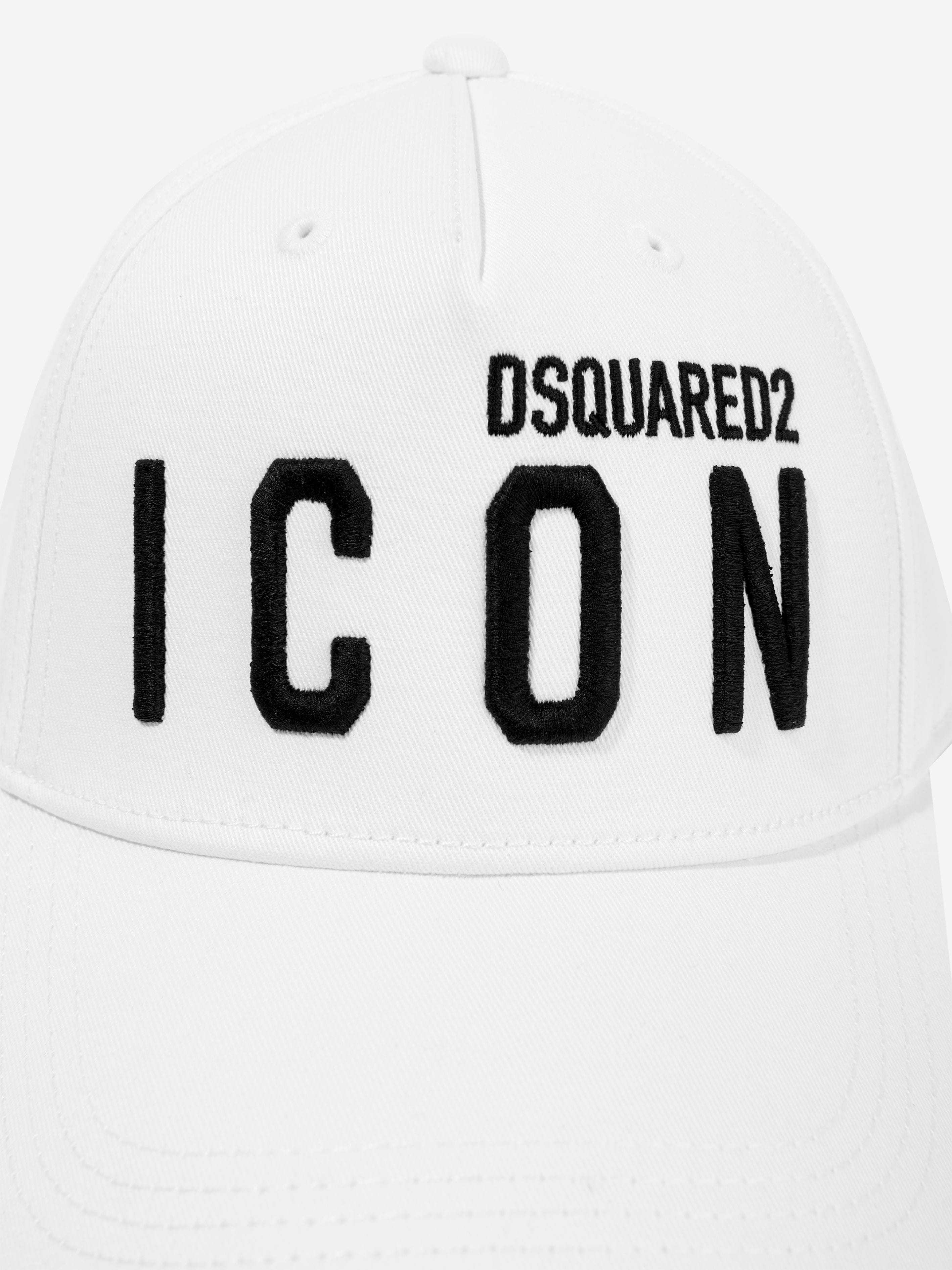 Dsquared2 Kids Icon Cap In White