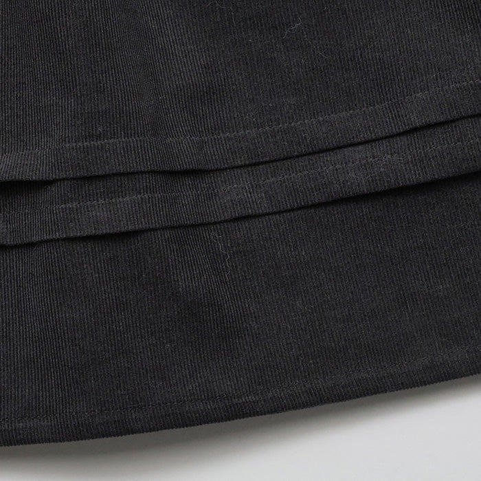 Girls Charcoal Corduroy Dress