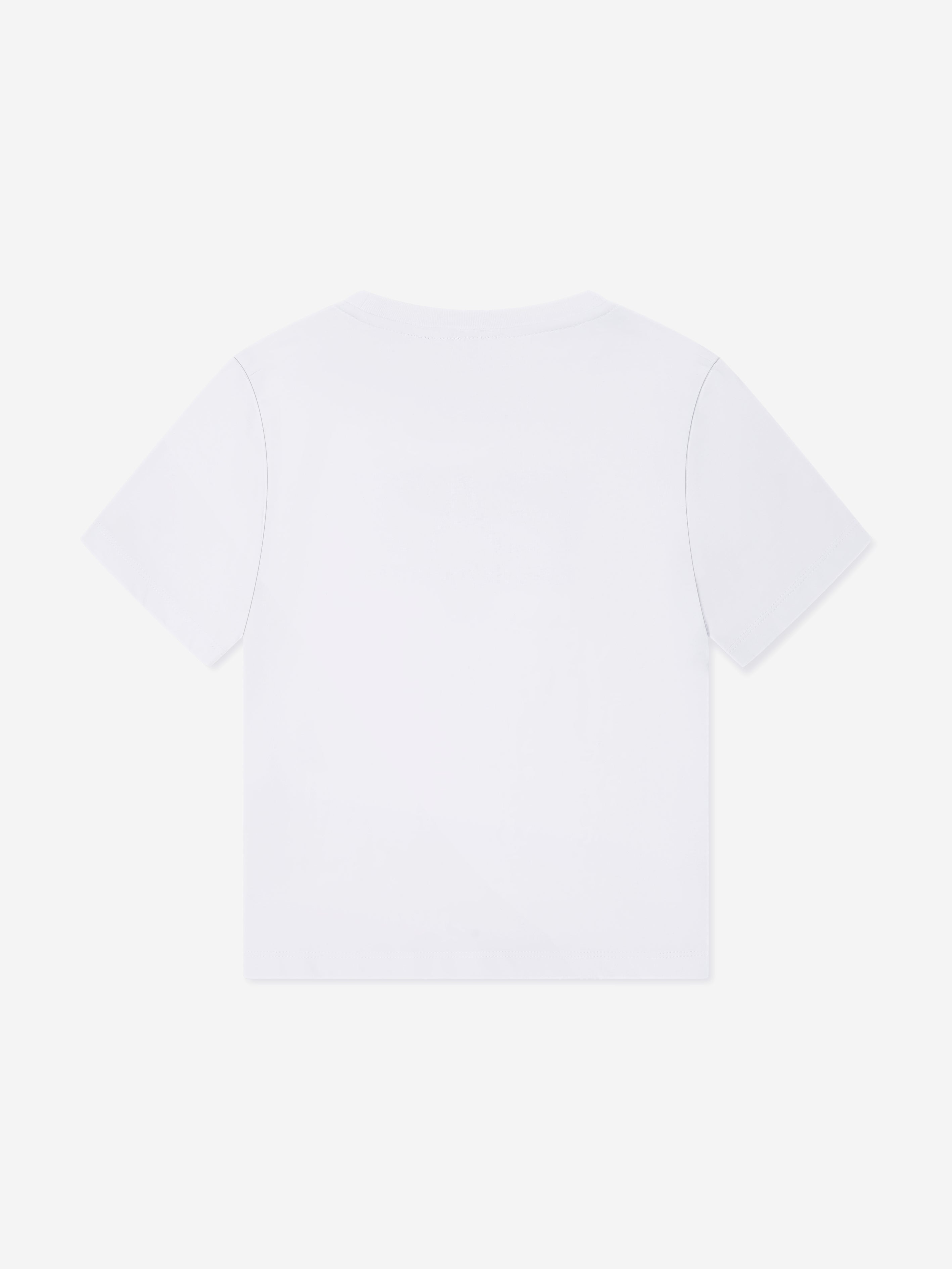 EA7 Emporio Armani Boys Logo T-Shirt in White