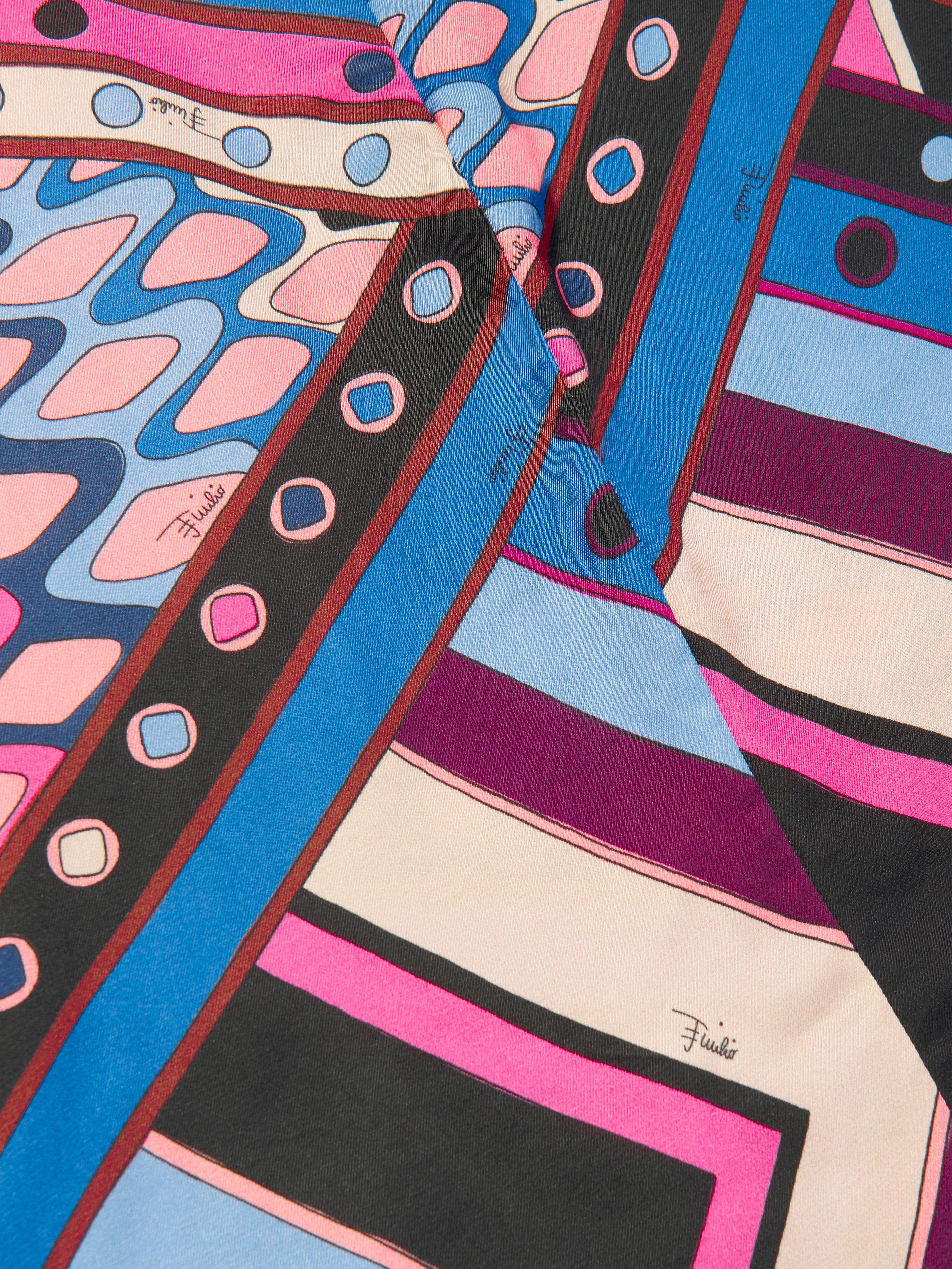 Pucci Girls Vivara Print Dress in Multicolour