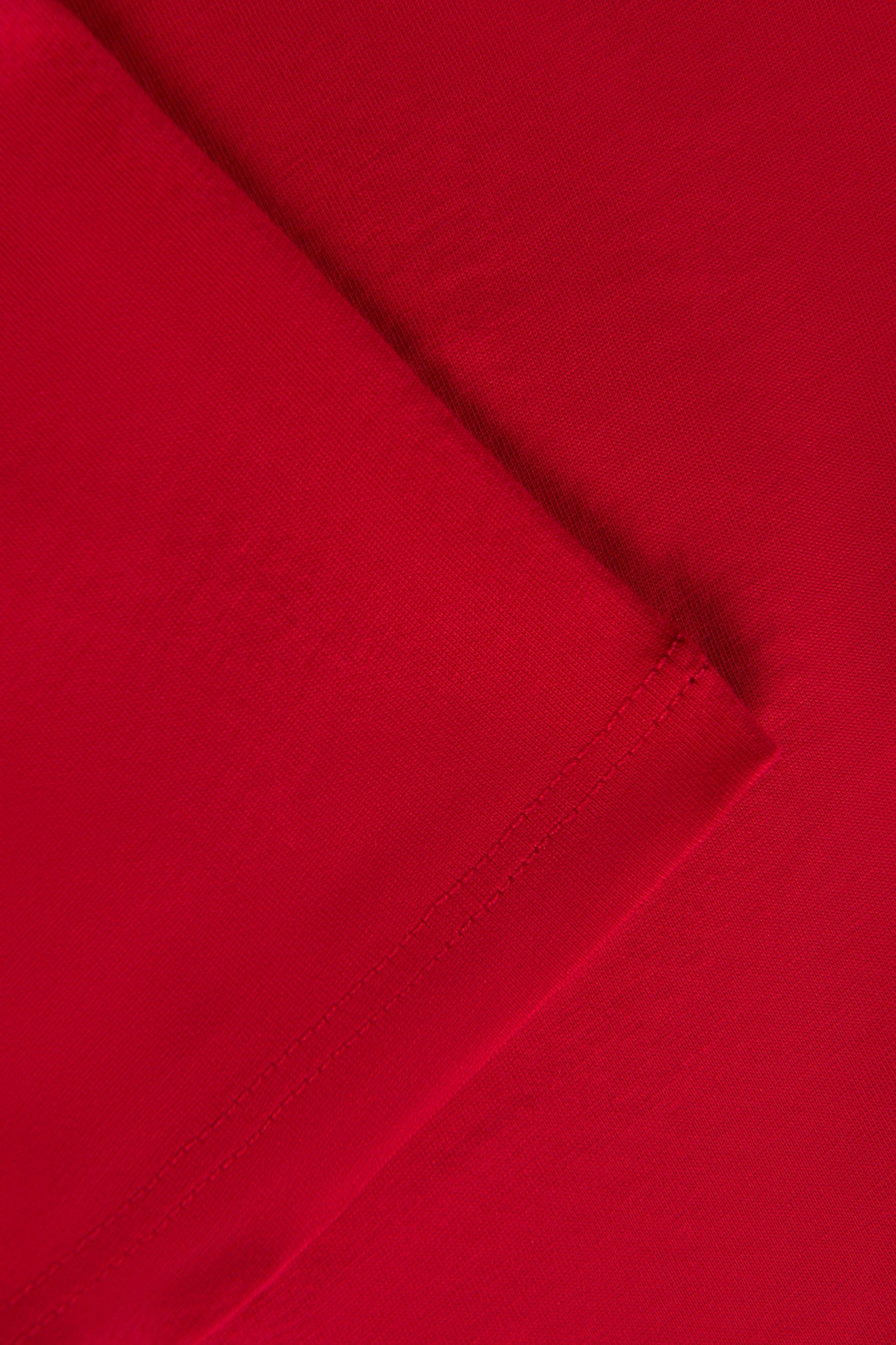 Emporio Armani Boys Logo T-Shirt in Red