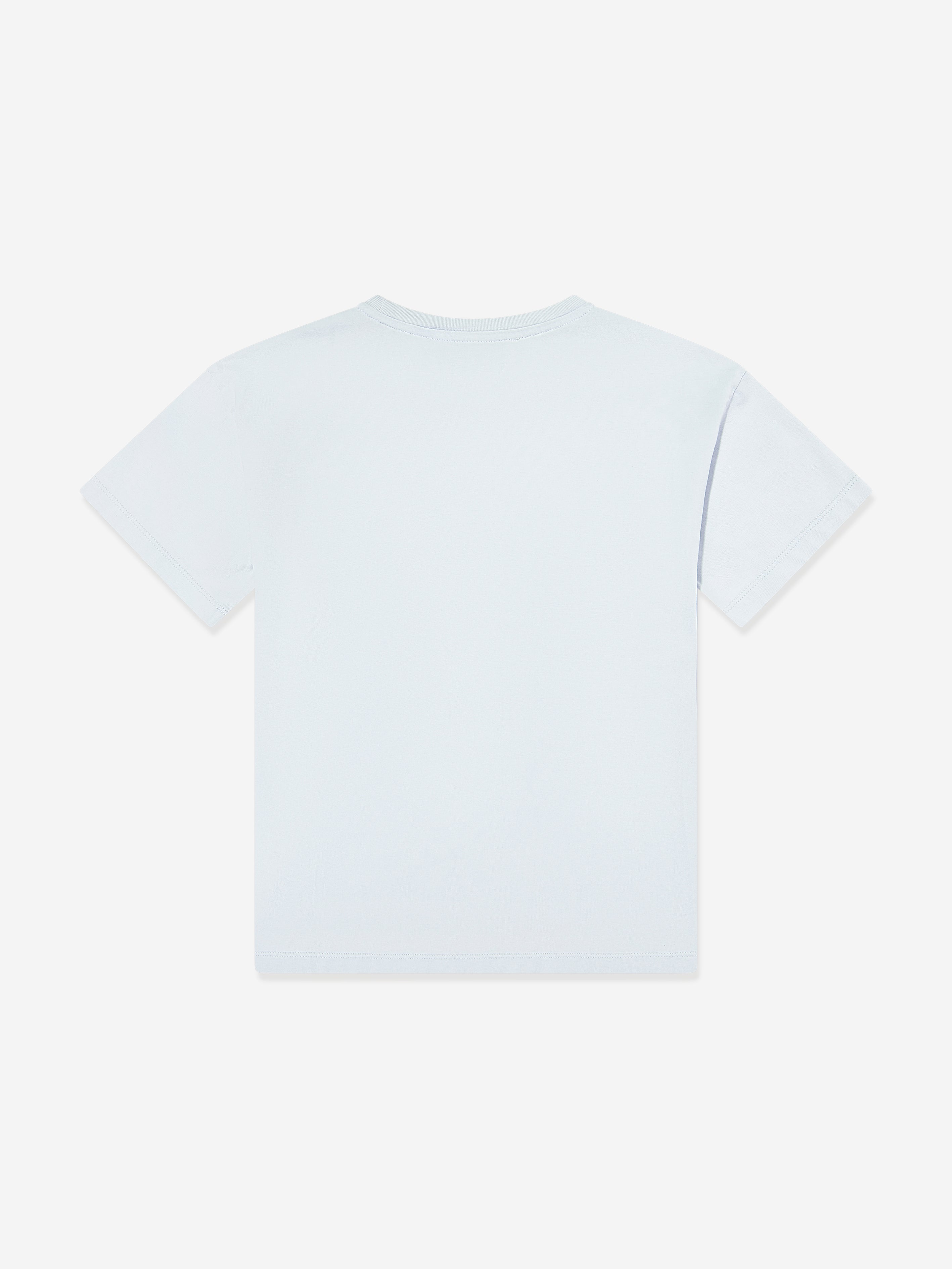 Kids Logo Print T-Shirt in Blue