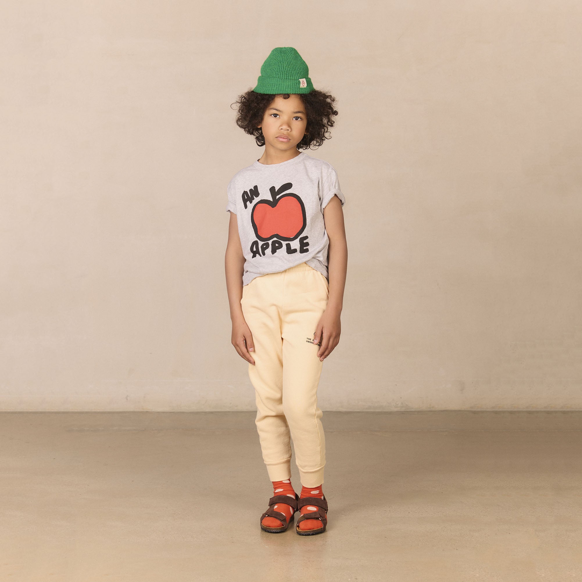 Boys & Girls Grey Printed Cotton T-Shirt