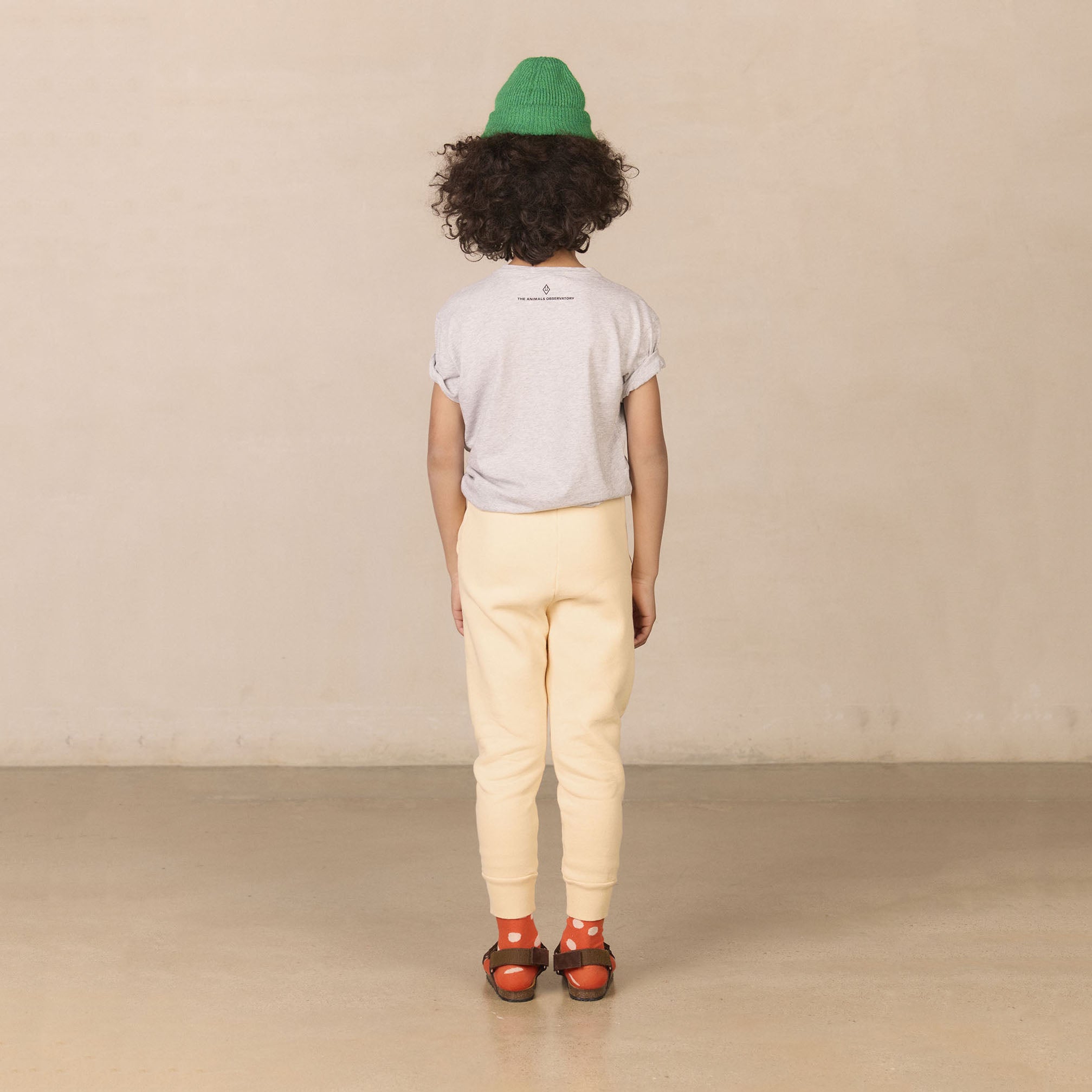 Boys & Girls Grey Printed Cotton T-Shirt