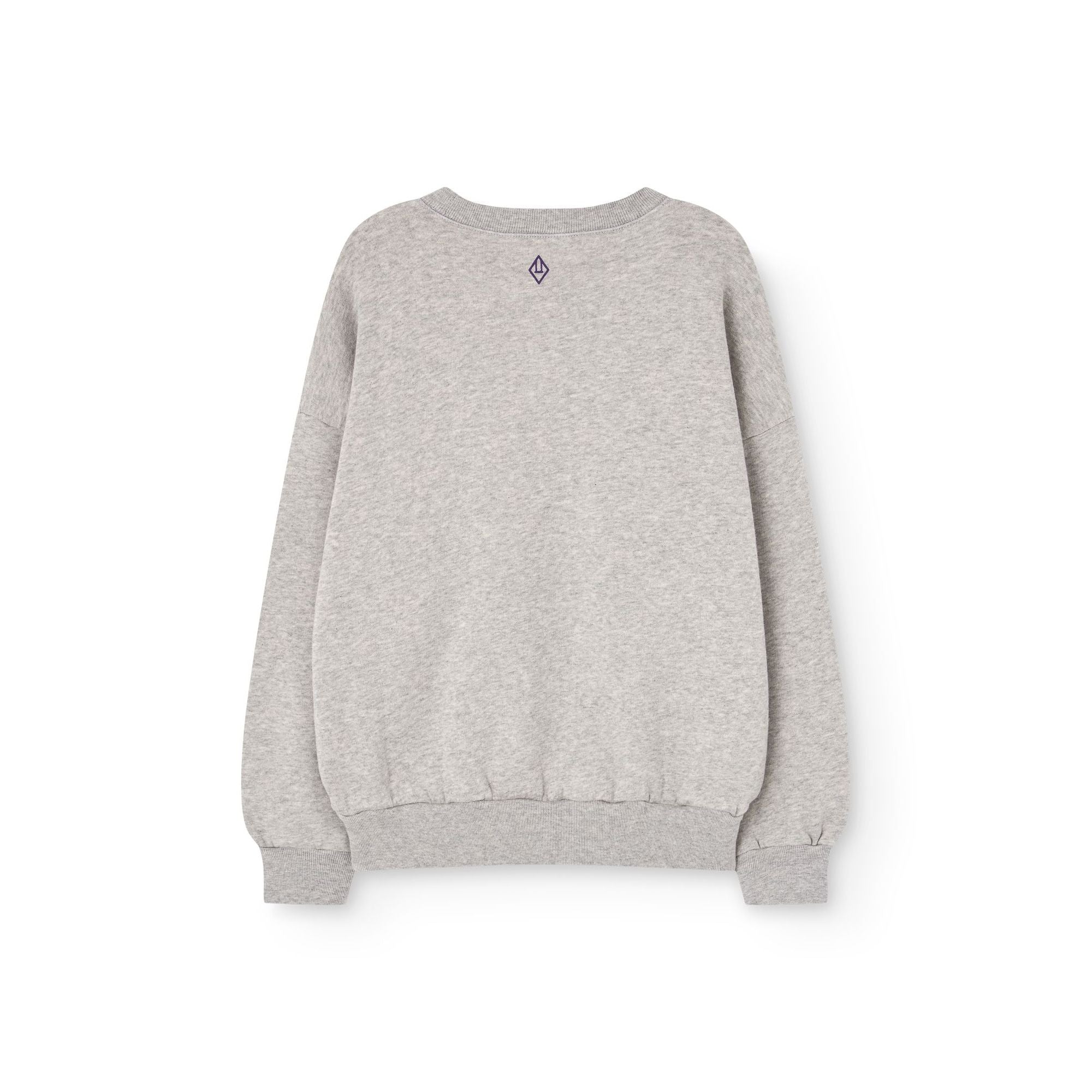 Boys & Girls Light Grey Logo Cotton Sweatshirt