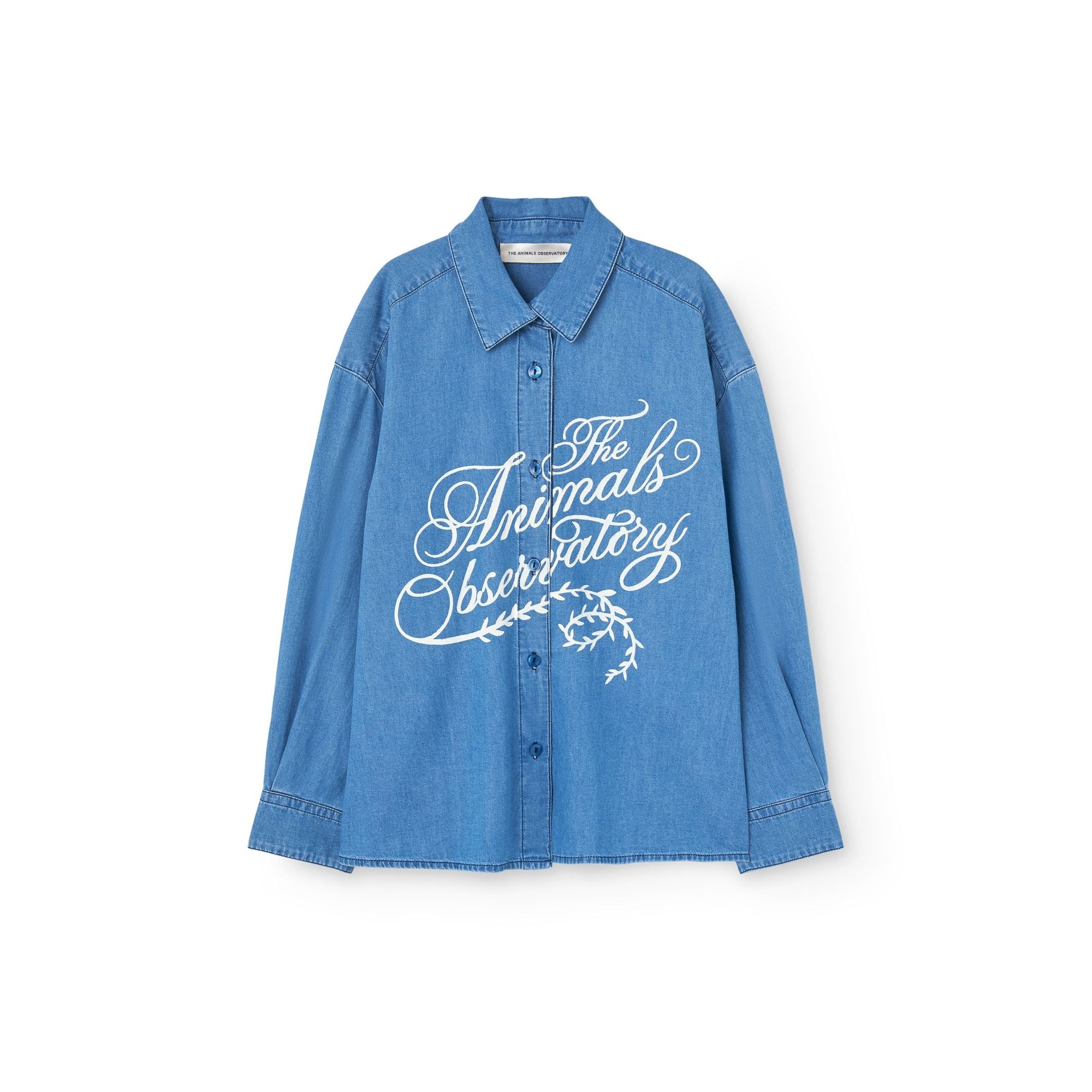 Boys & Girls Blue Denim Shirt