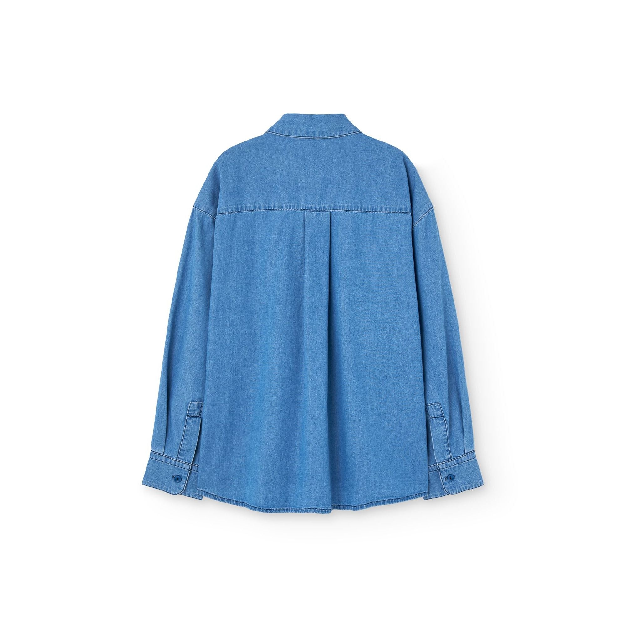 Boys & Girls Blue Denim Shirt