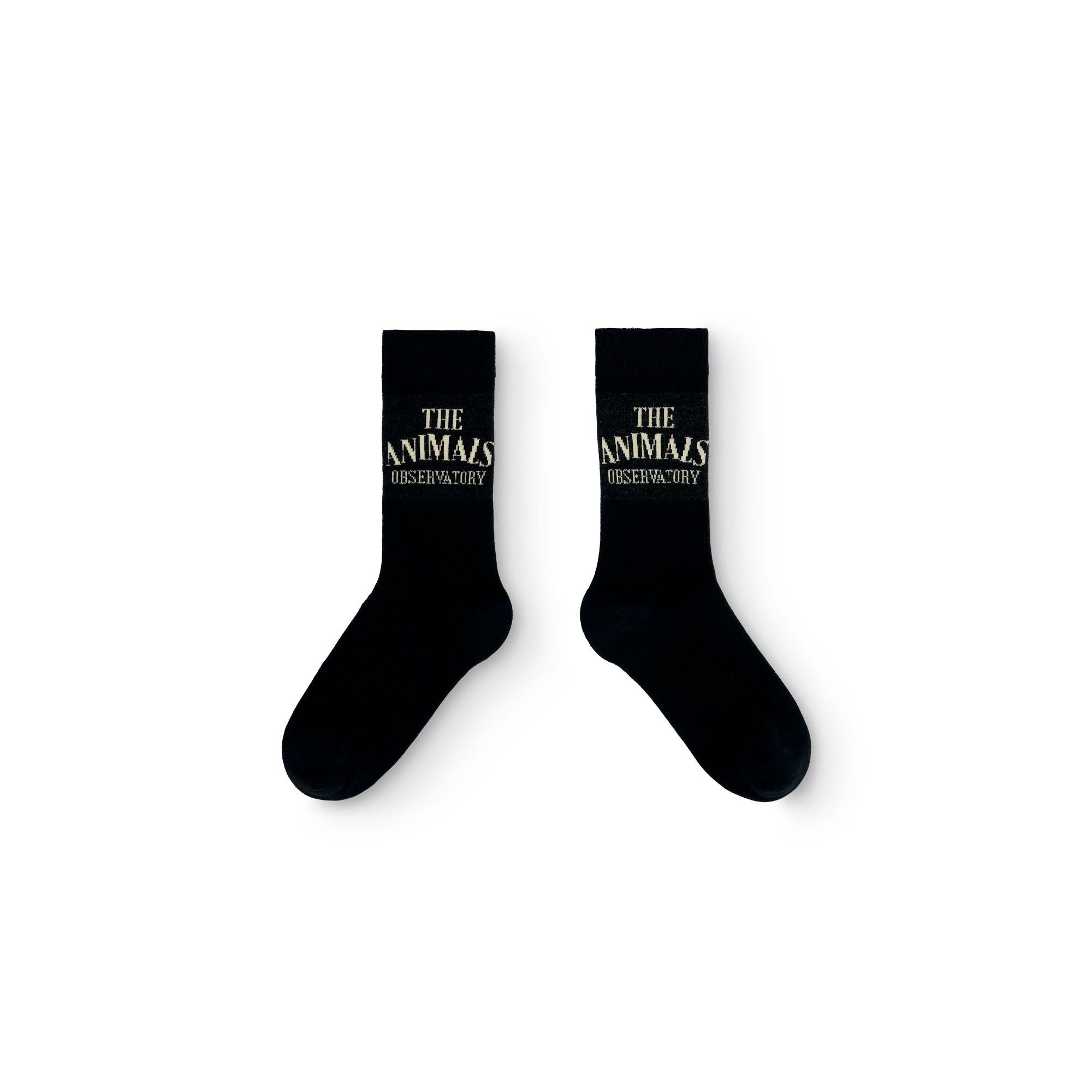 Boys & Girls Navy Logo Cotton Socks