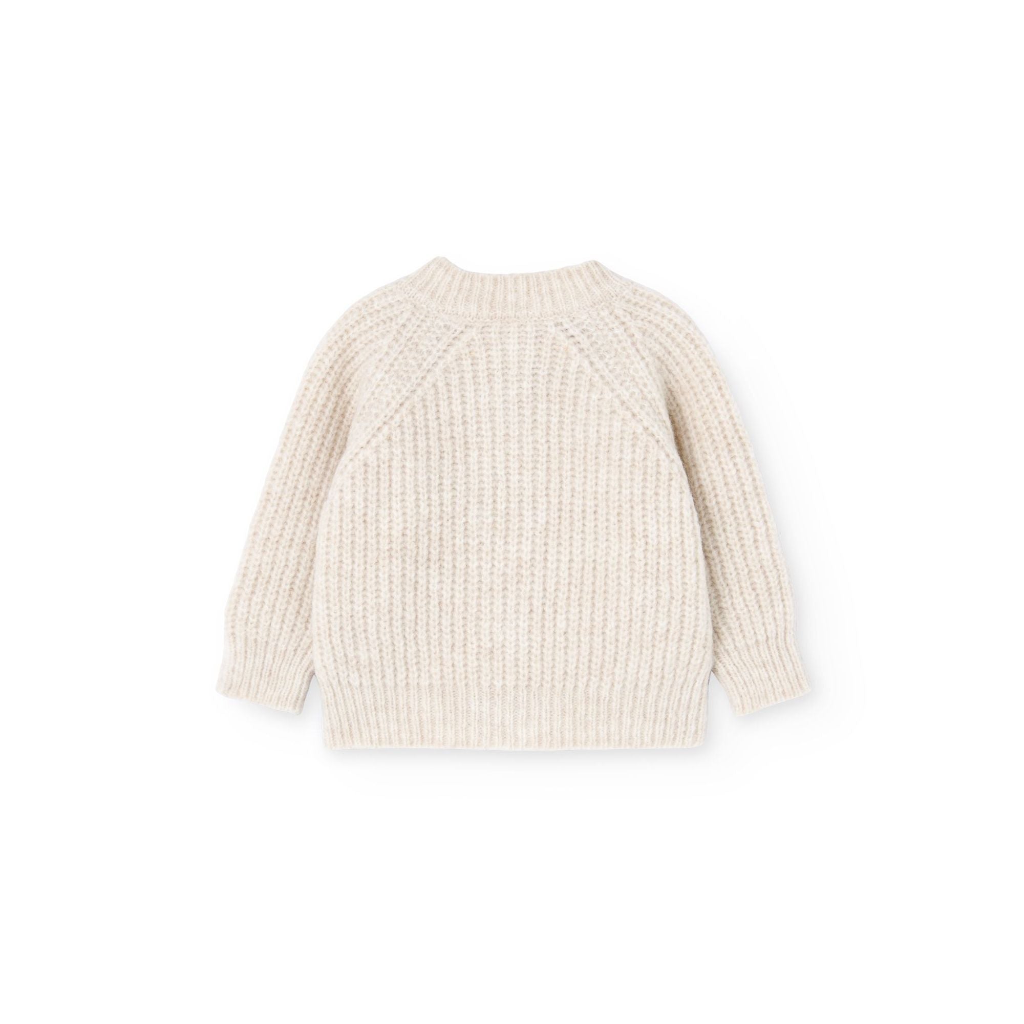 Baby Boys & Girls White Knit Cardigan