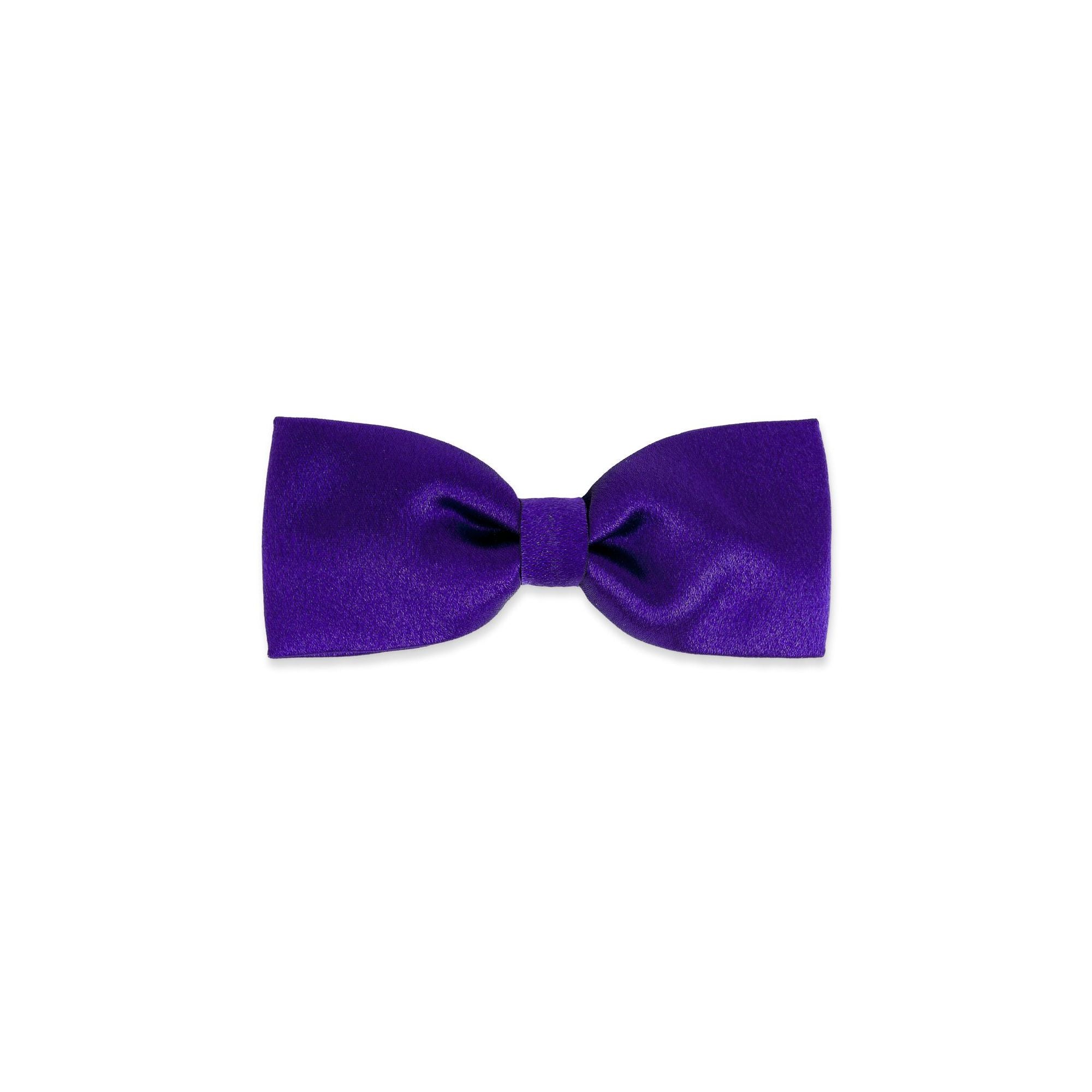Girls Purple Bow Hair Clip