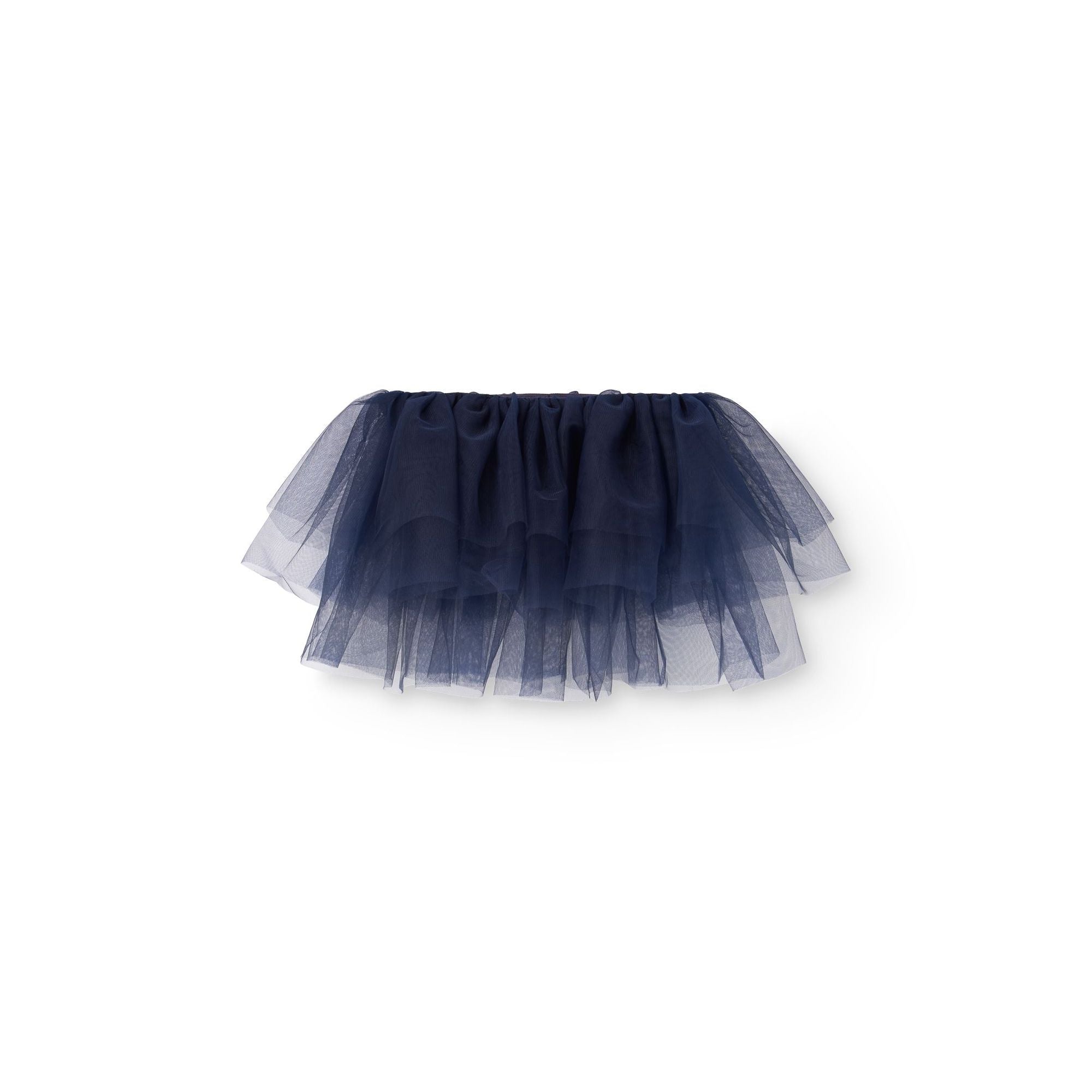 Girls Navy Tulle Skirt