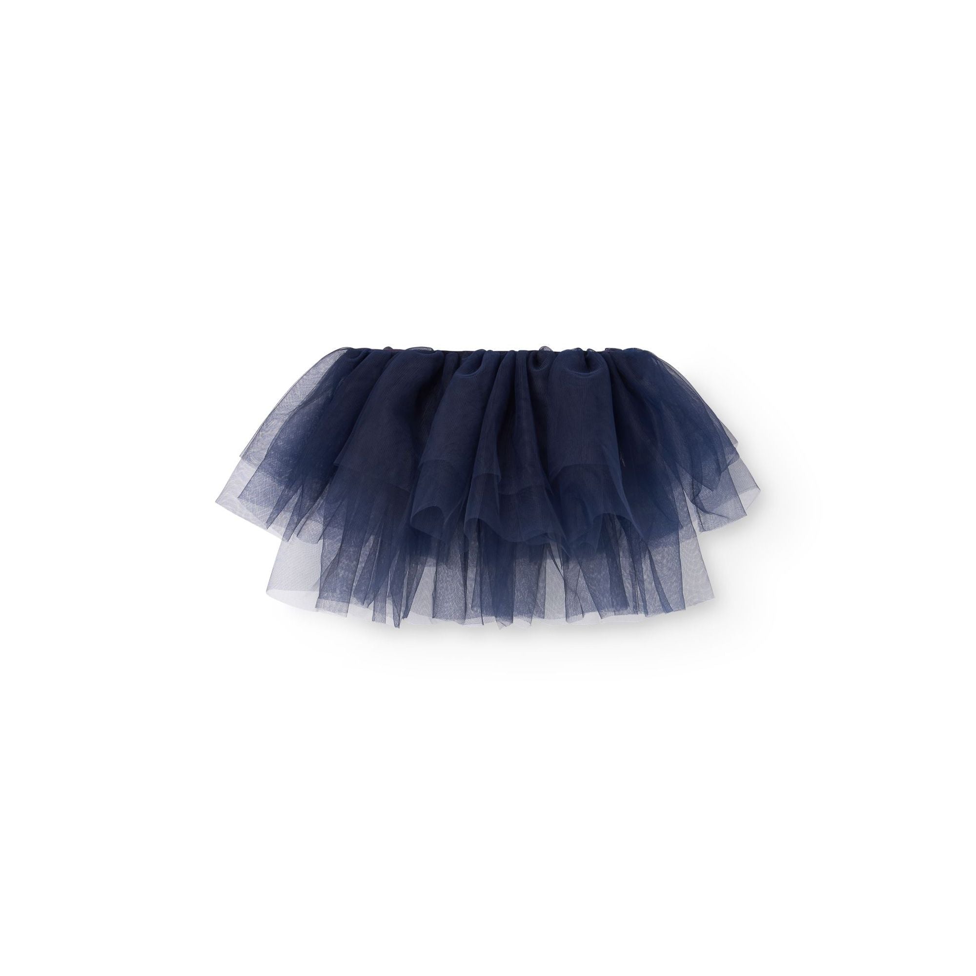 Girls Navy Tulle Skirt