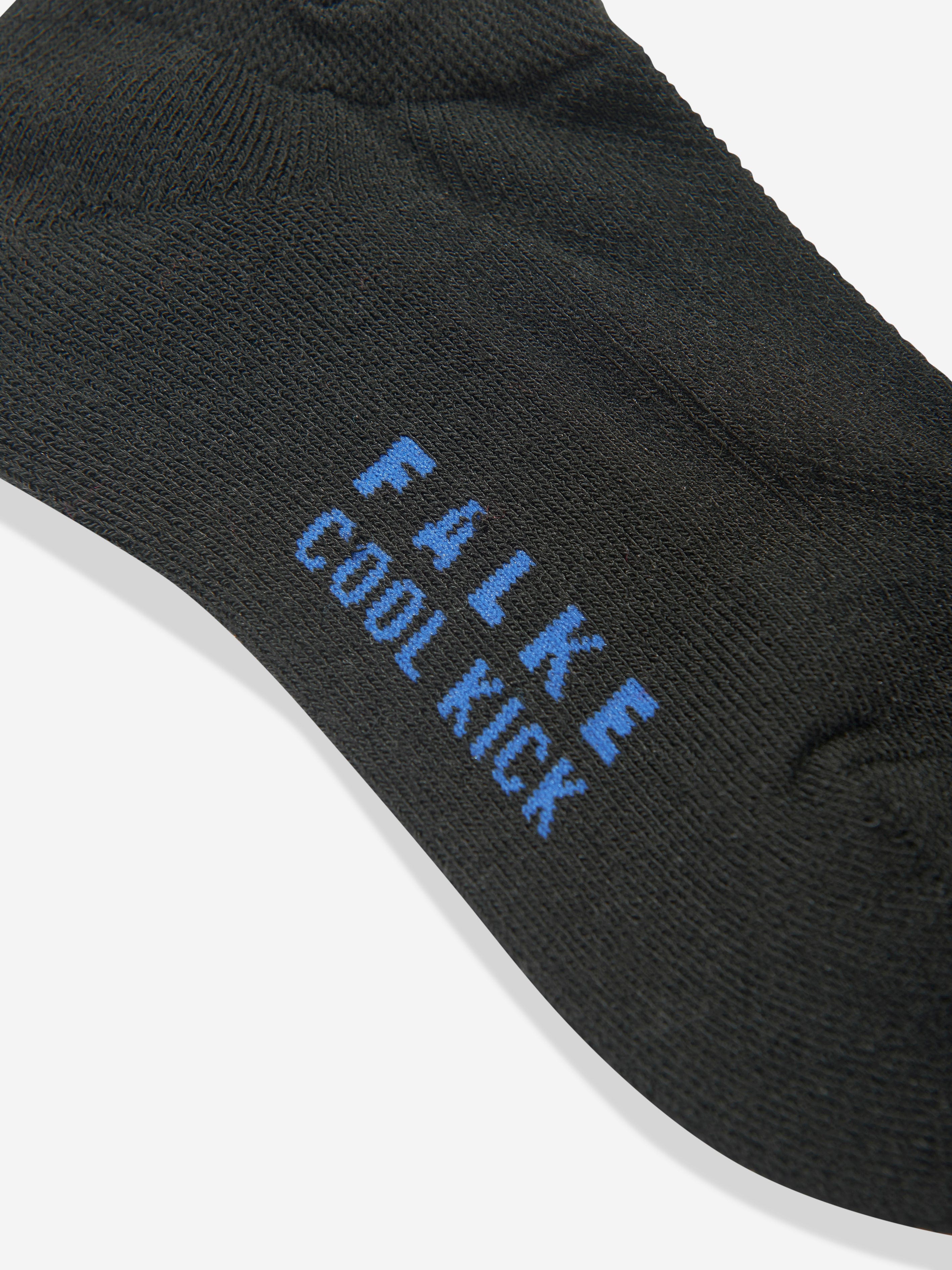 Falke Kids Cool Kick Trainer Socks in Black