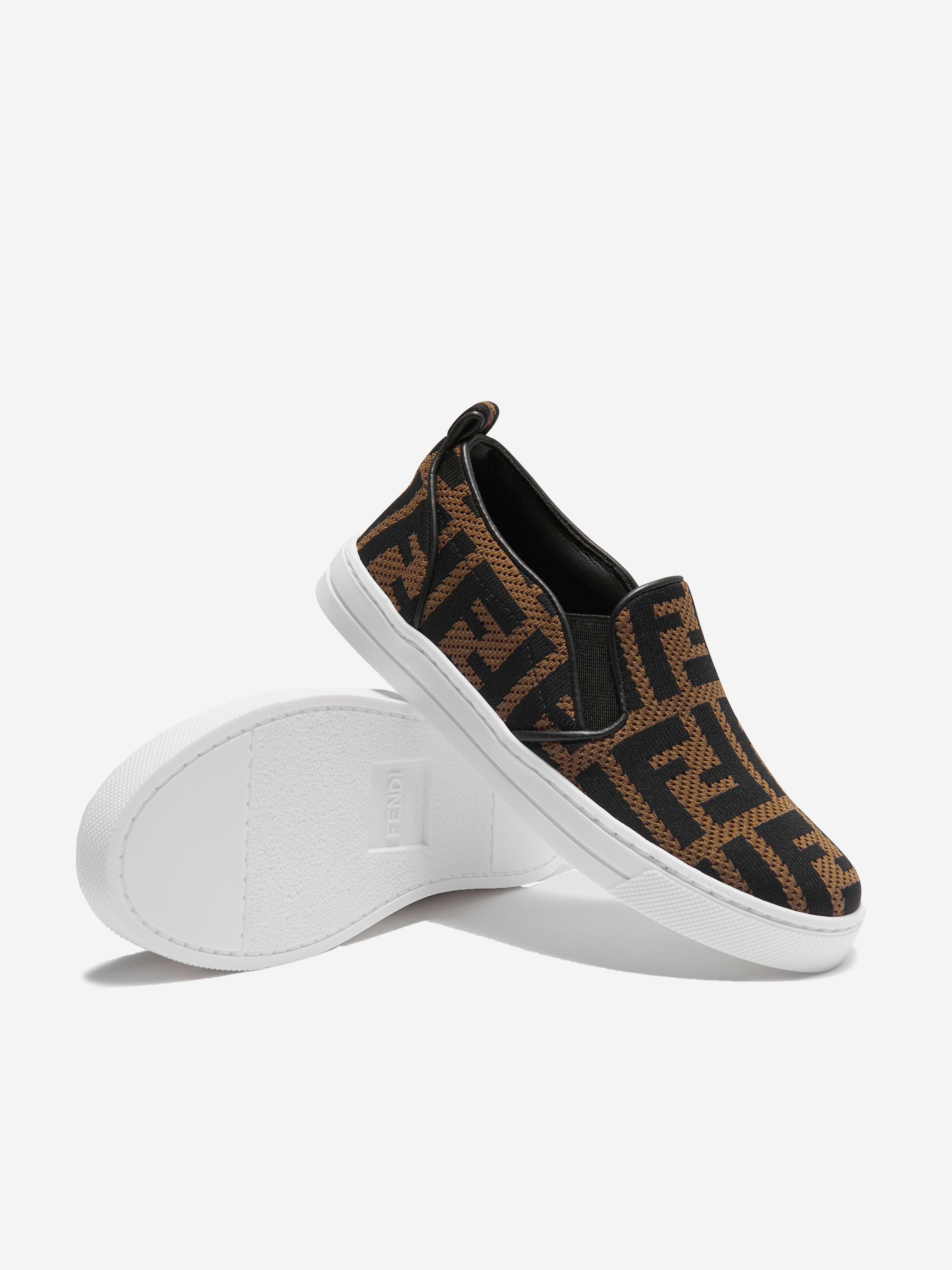 Unisex FF Logo Slip On Trainers