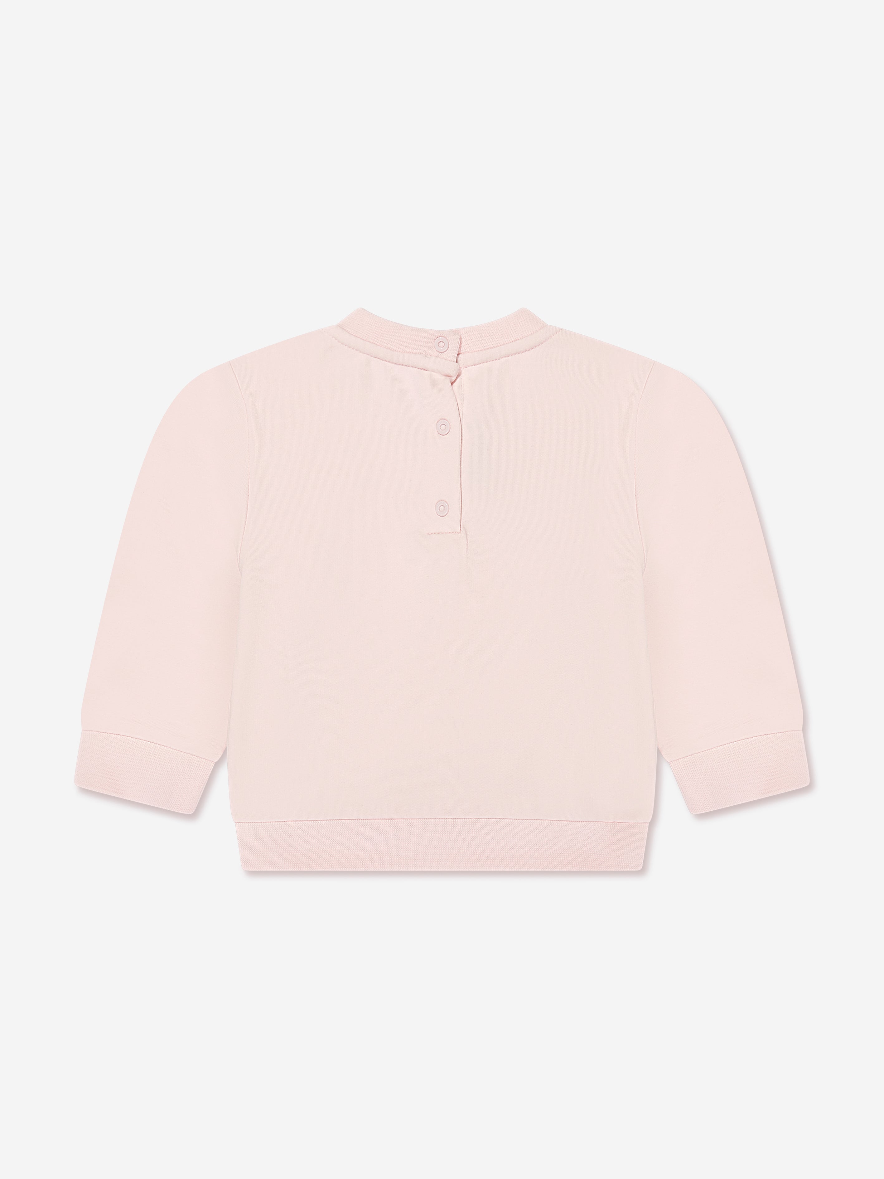Baby Girls Logo Sweatshirt in Pink