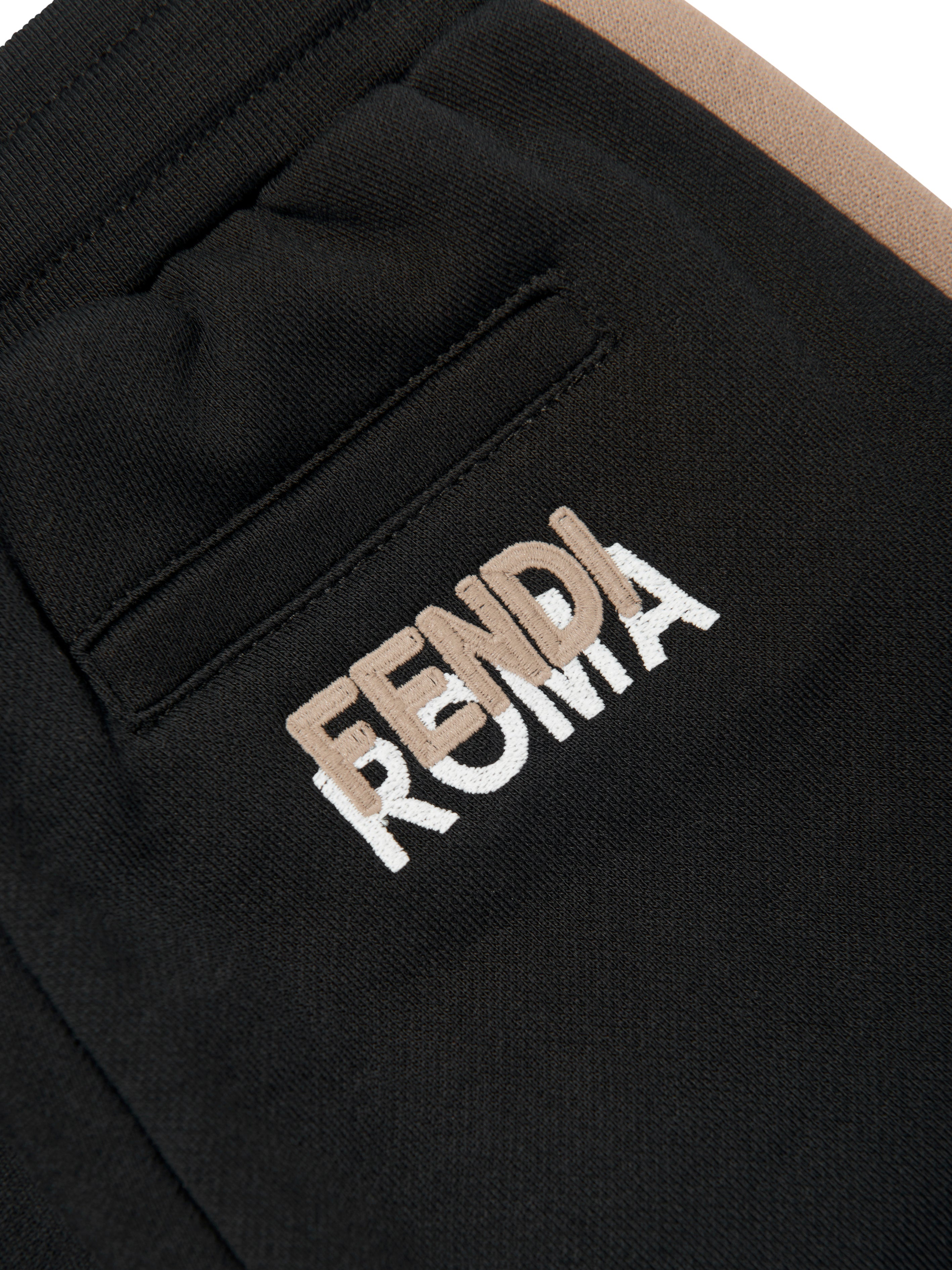 Kids Logo Joggers in Black