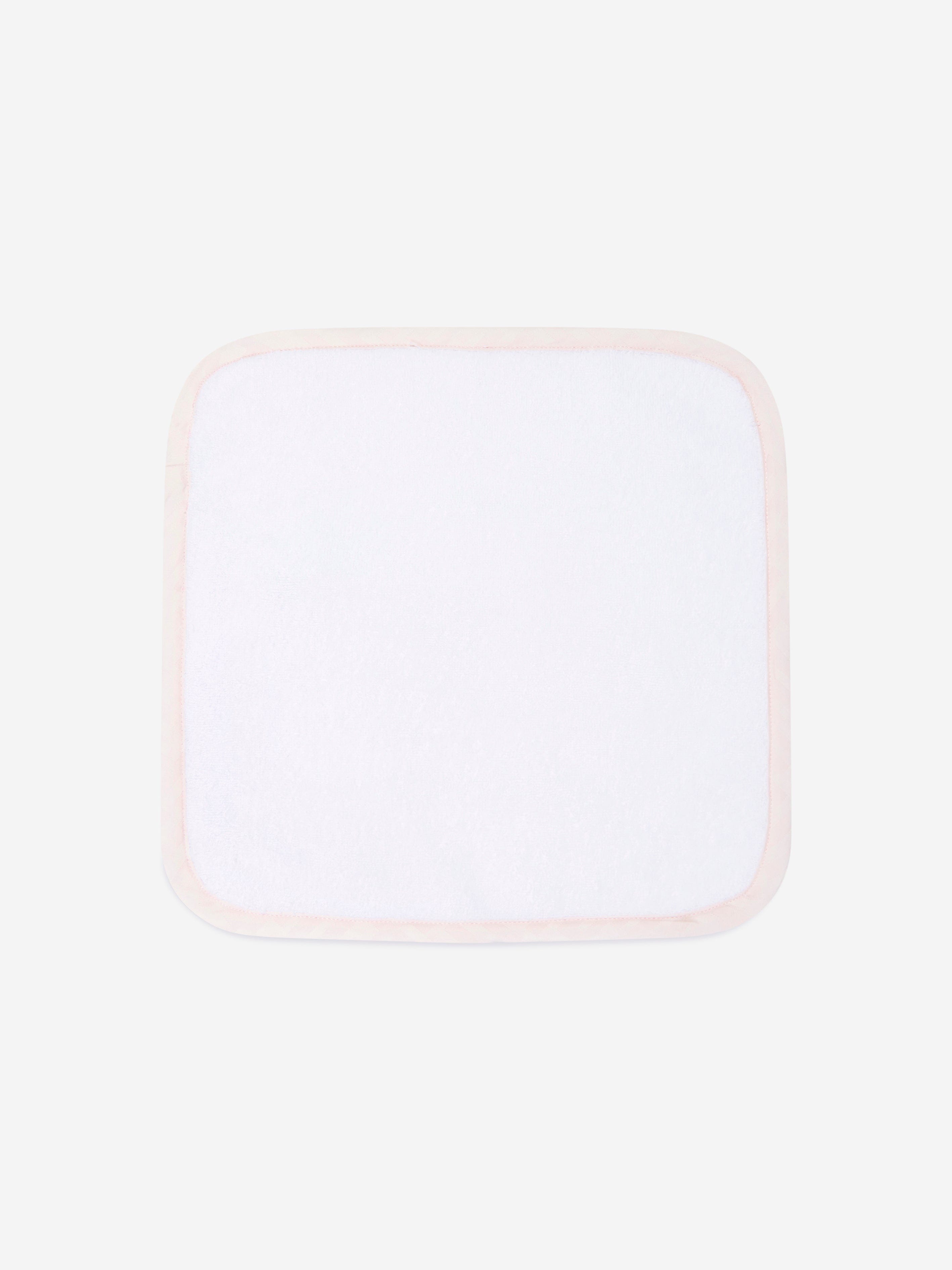 Fendi Baby Girls Hooded Towel Set in Pink