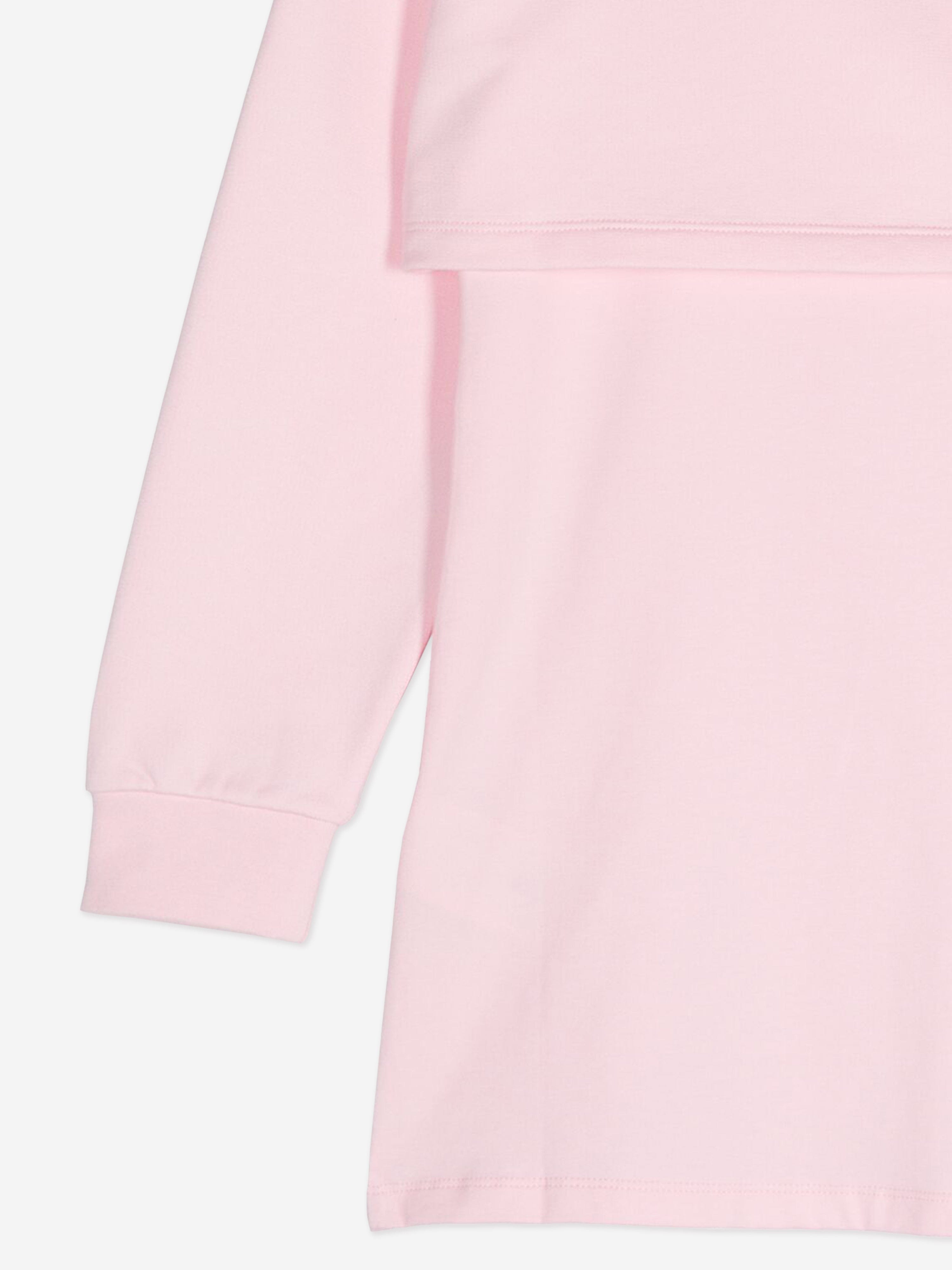 Fendi Girls Sweater Dress in Pink