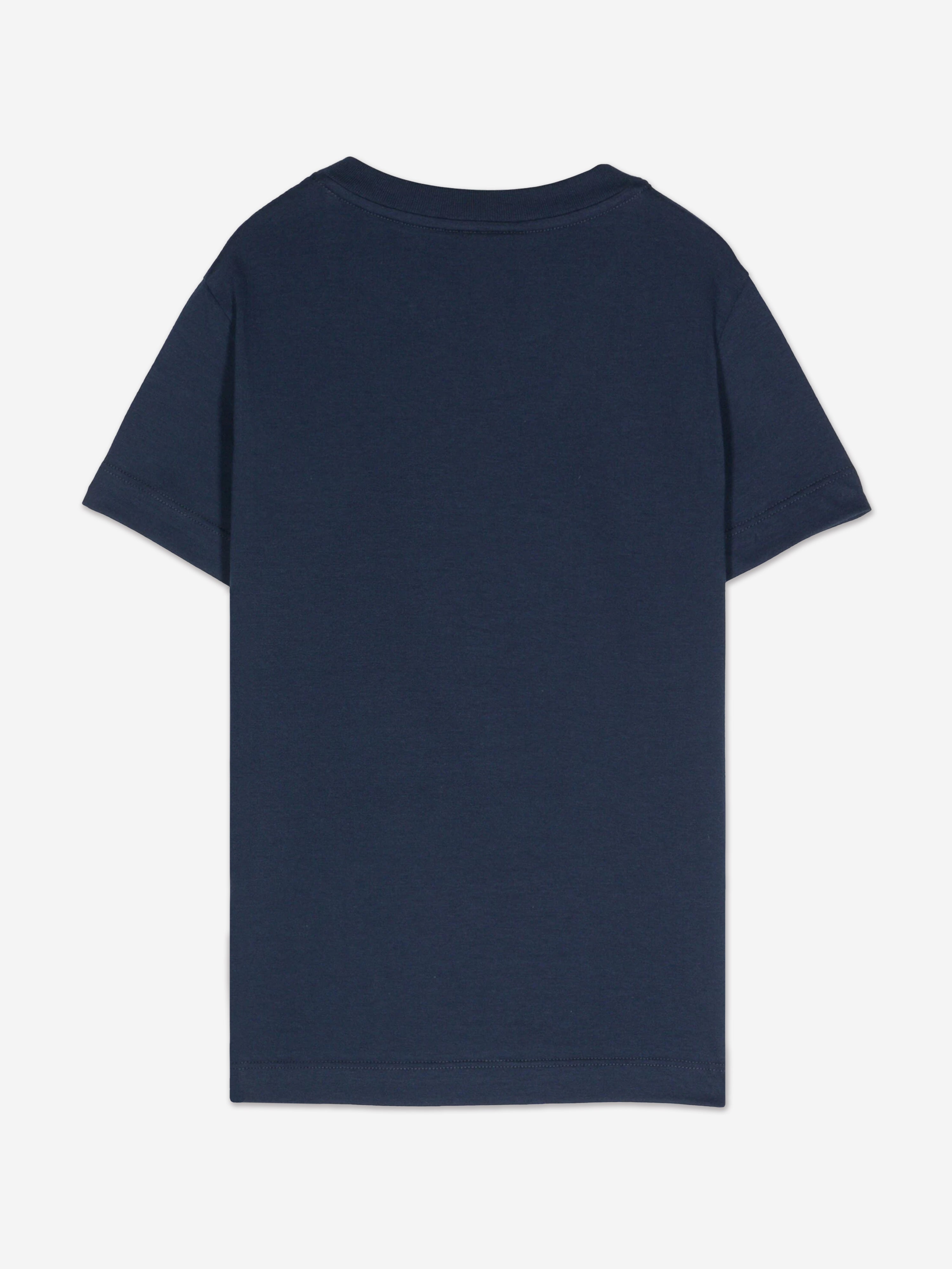 Kids Bear Logo T-Shirt in Navy