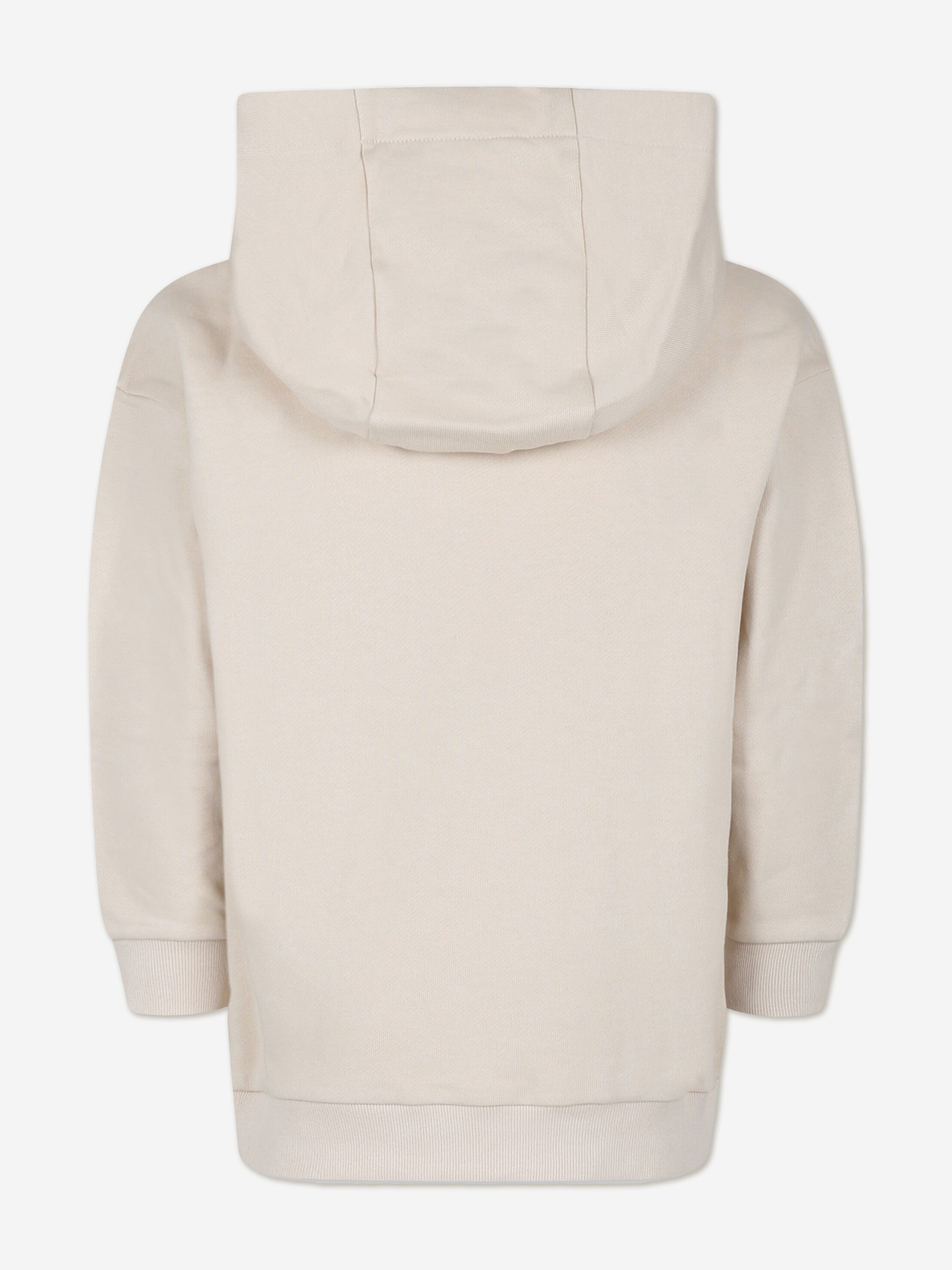 Fendi Kids Squirrel Hoodie in Beige
