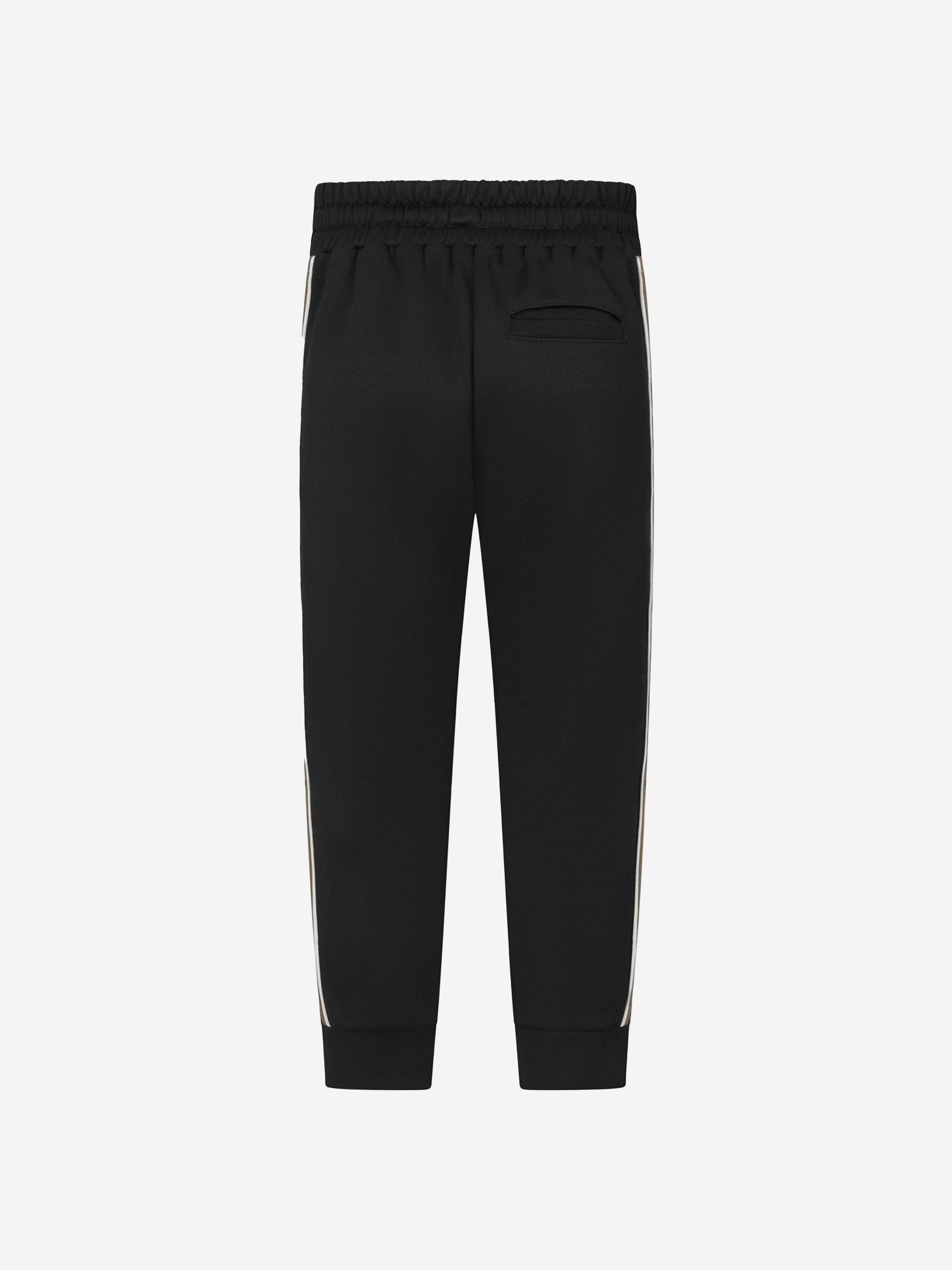 Kids Technical Sweatpants in Black