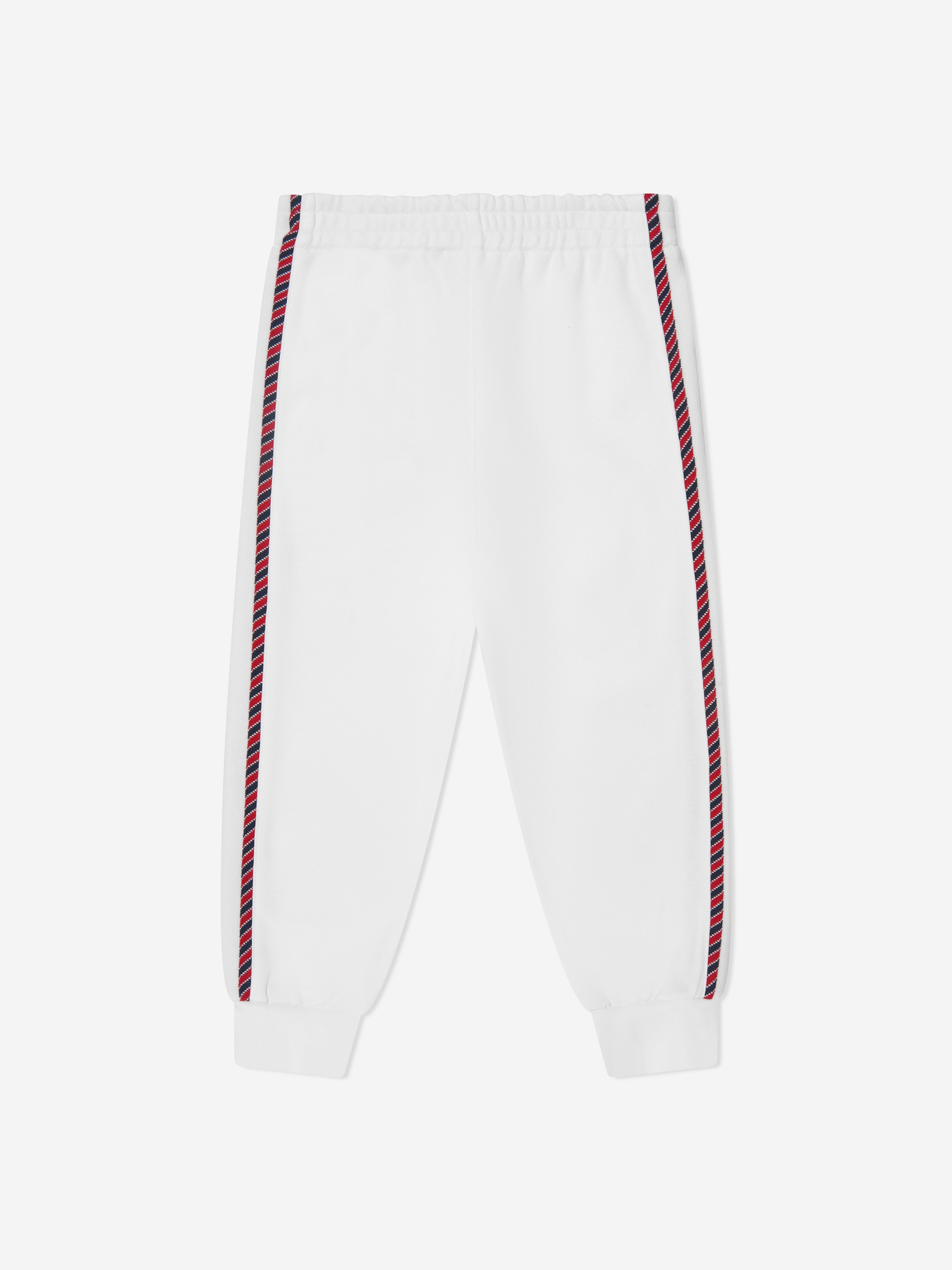 Girls Branded Joggers in White
