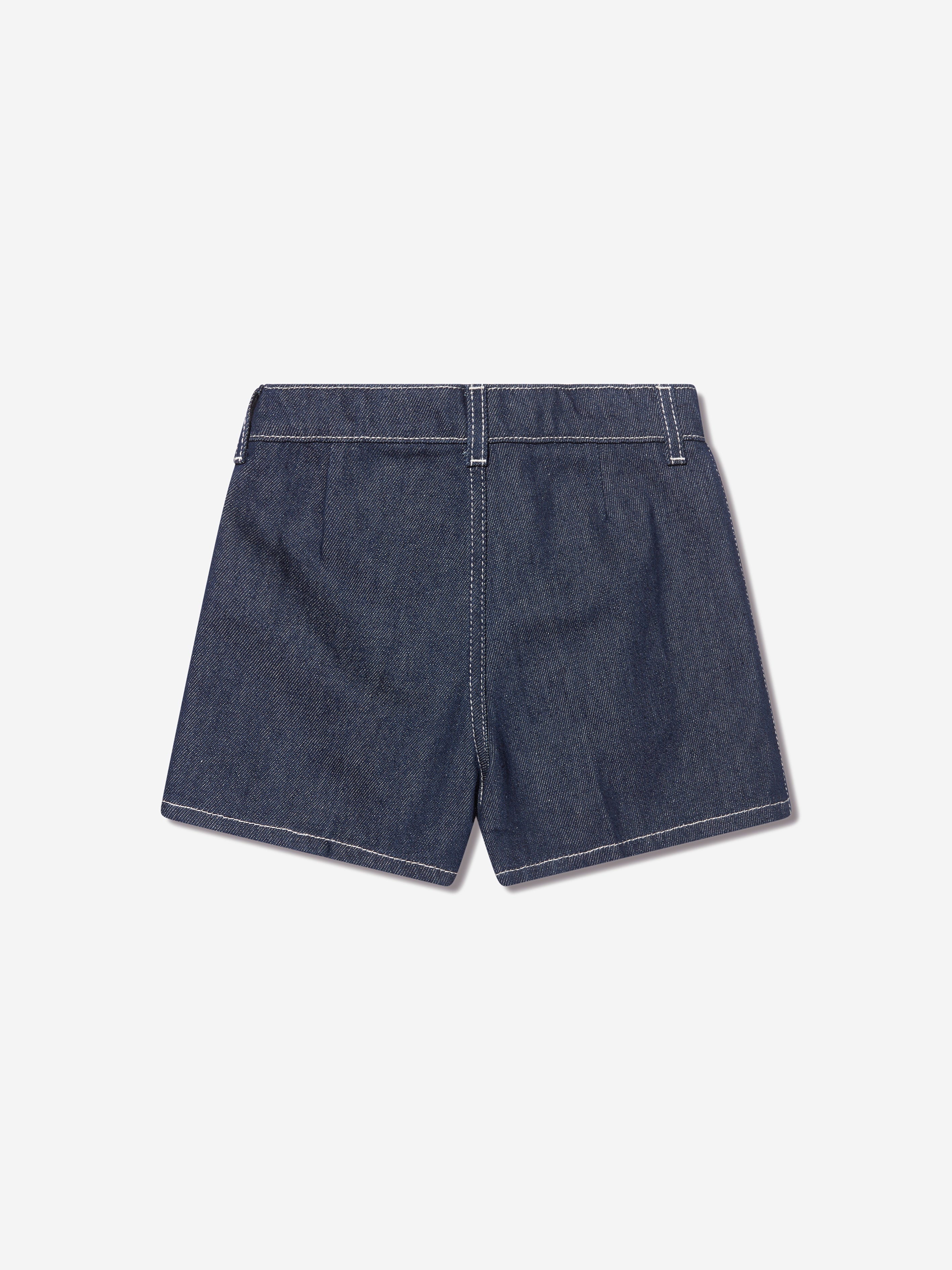 Kids Denim Bermuda Shorts in Blue