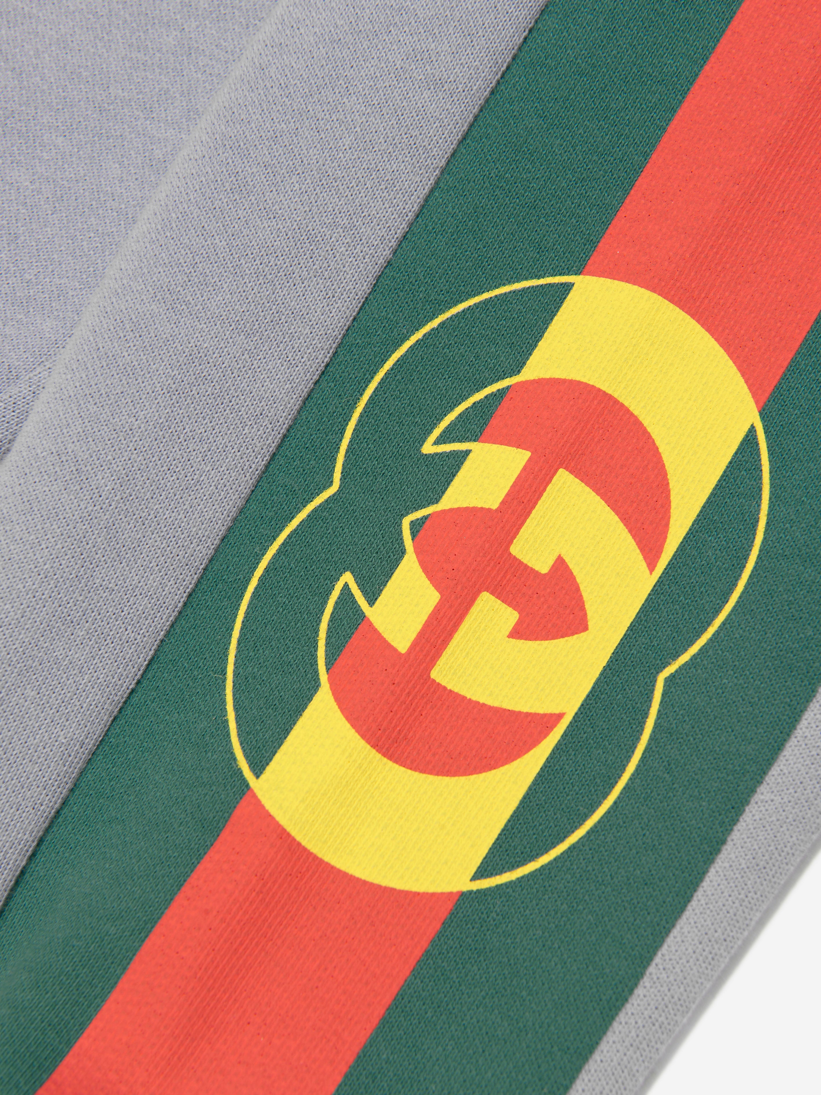 Kids Logo Joggers in Grey