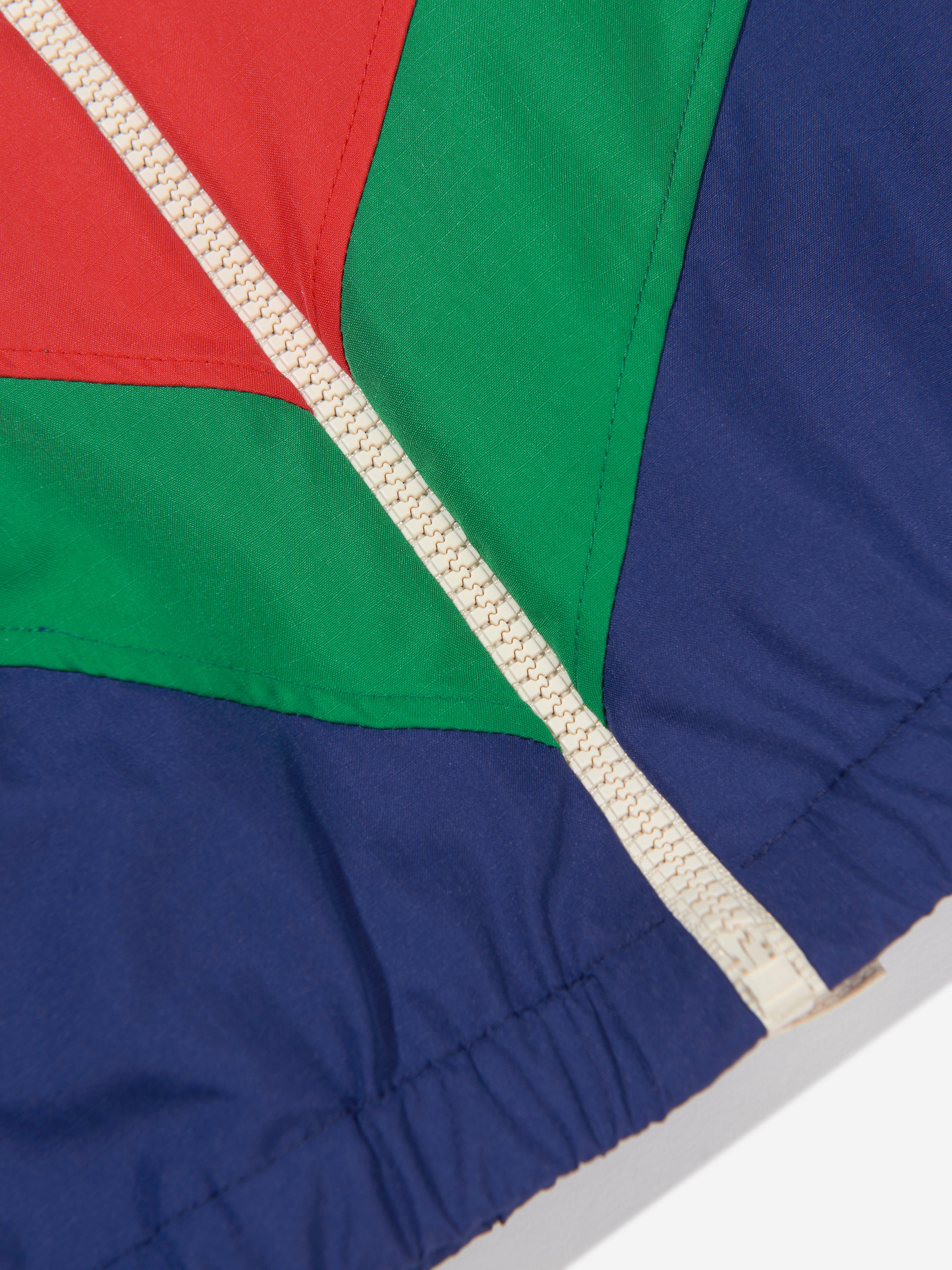 Girls Chevron Zip Up Jacket in Multicolour