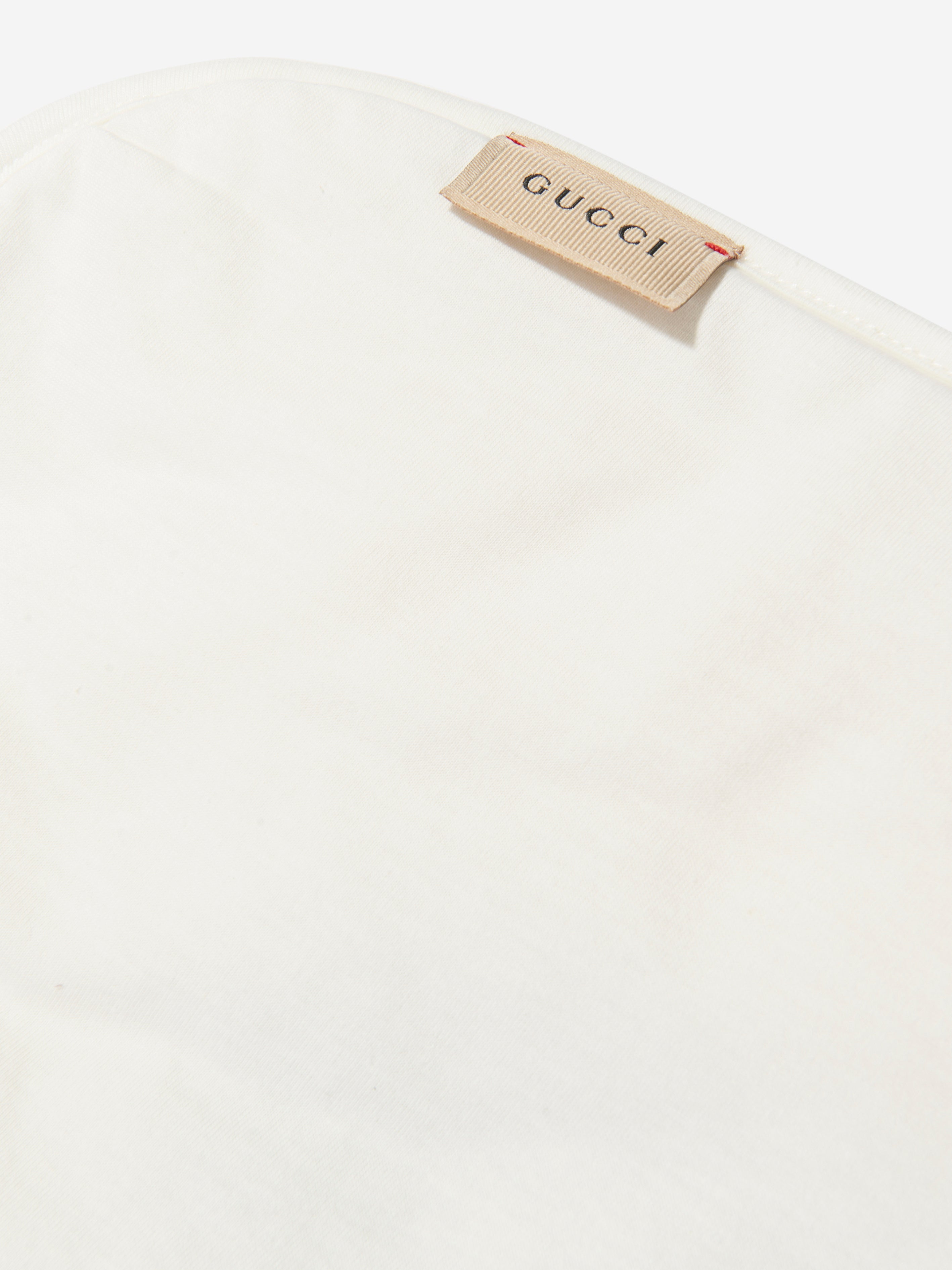Baby Logo Blanket in White