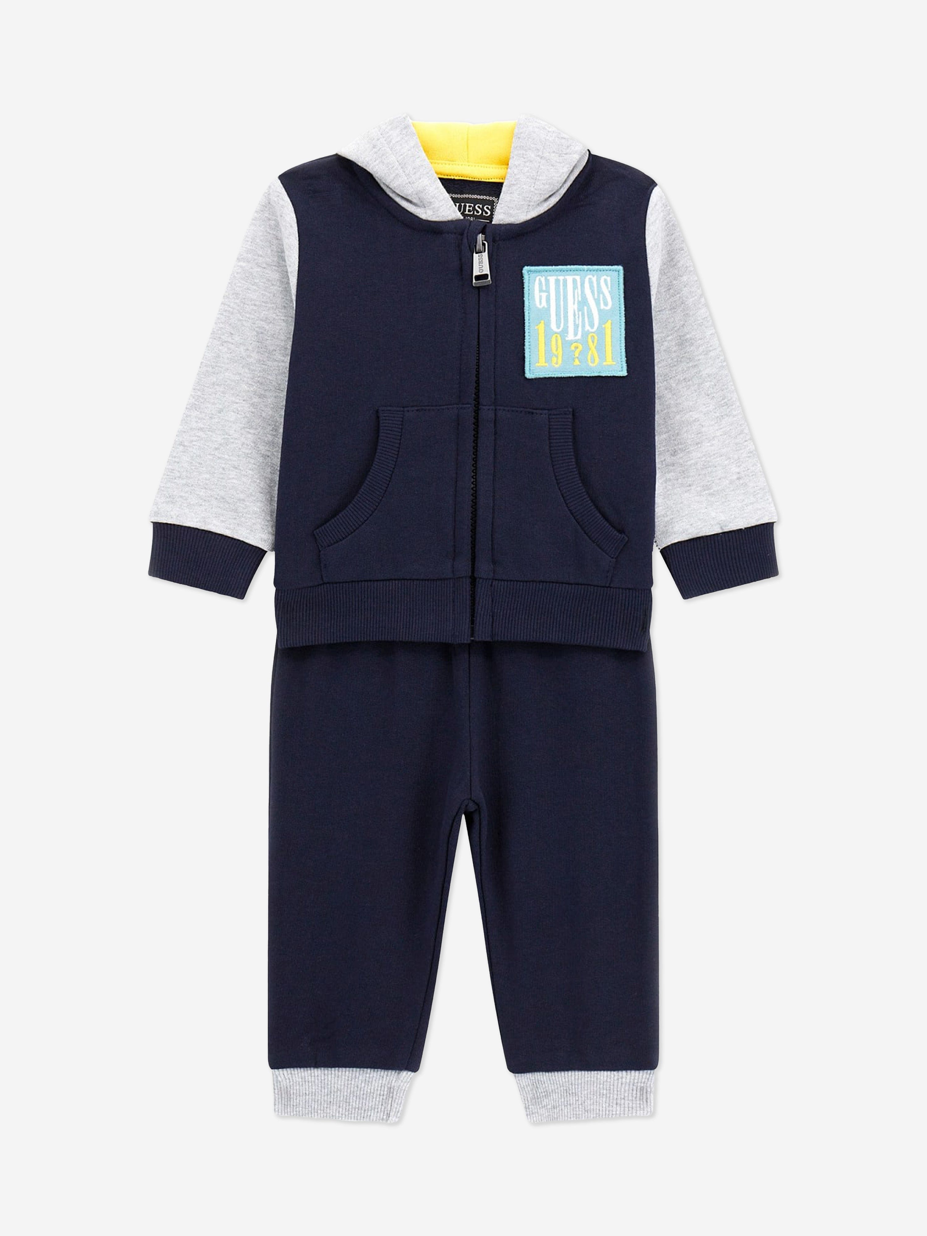 Guess Baby Boys Logo Tracksuit in Blue