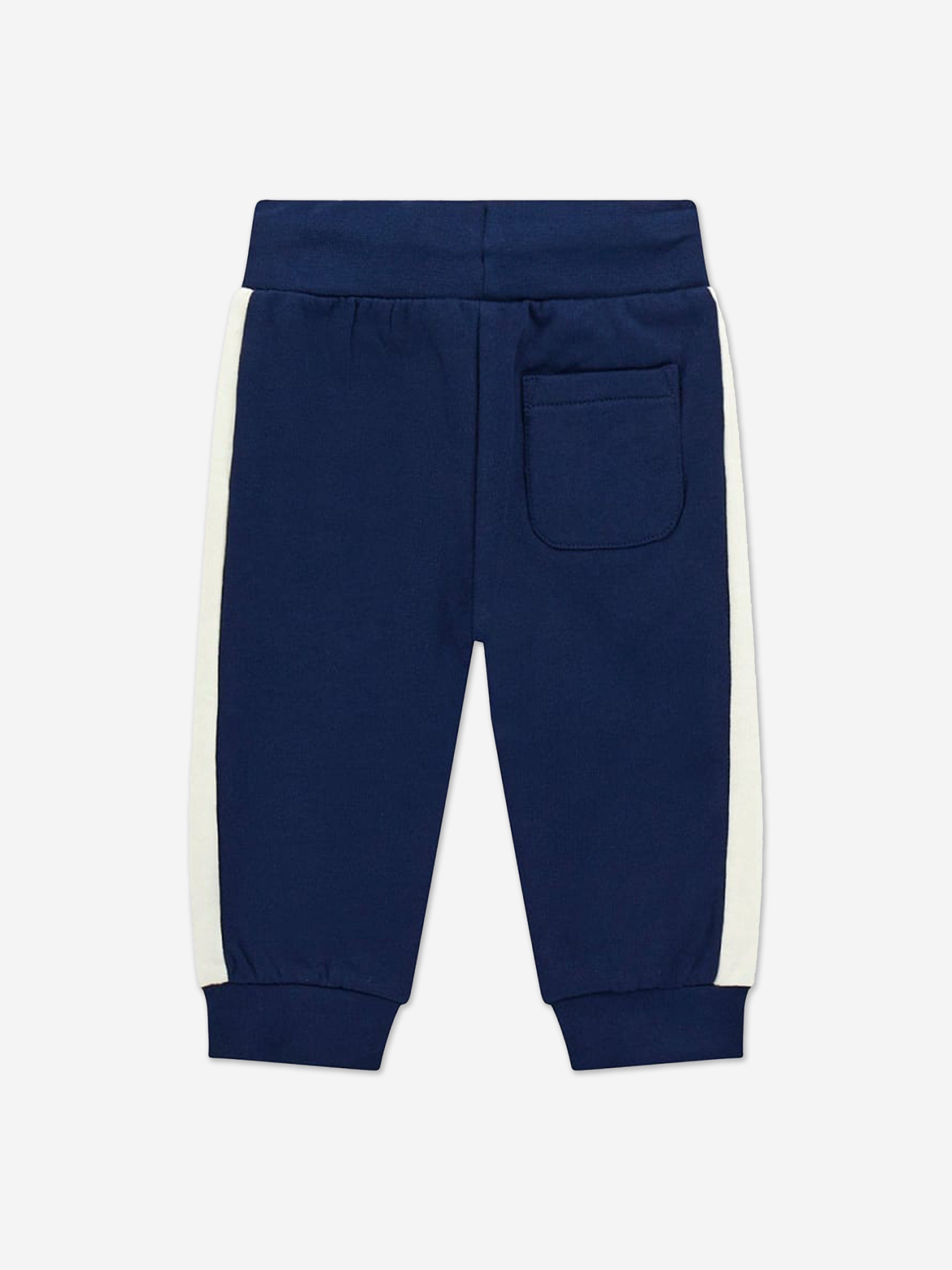 Baby Girls Heart Logo Tracksuit in Blue