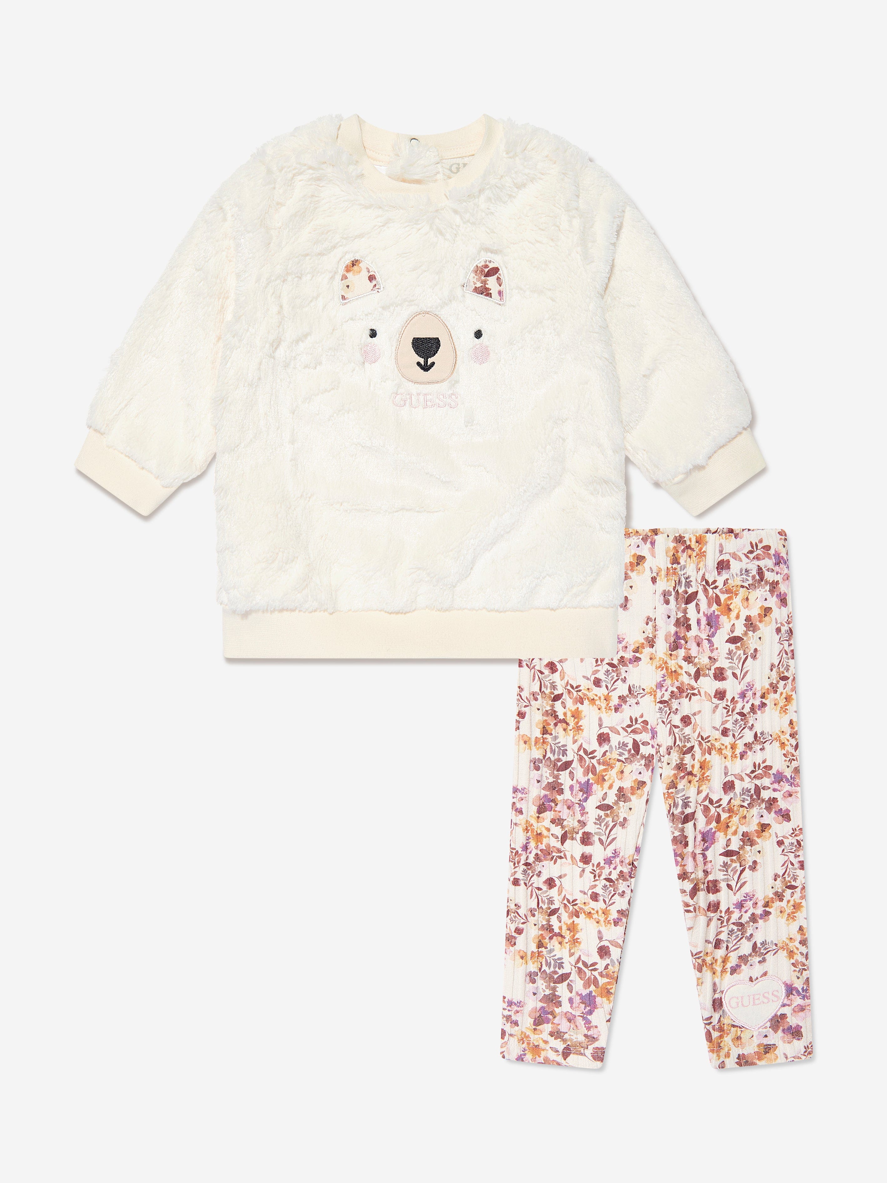 Baby Girls Leggings Set in Multicolour
