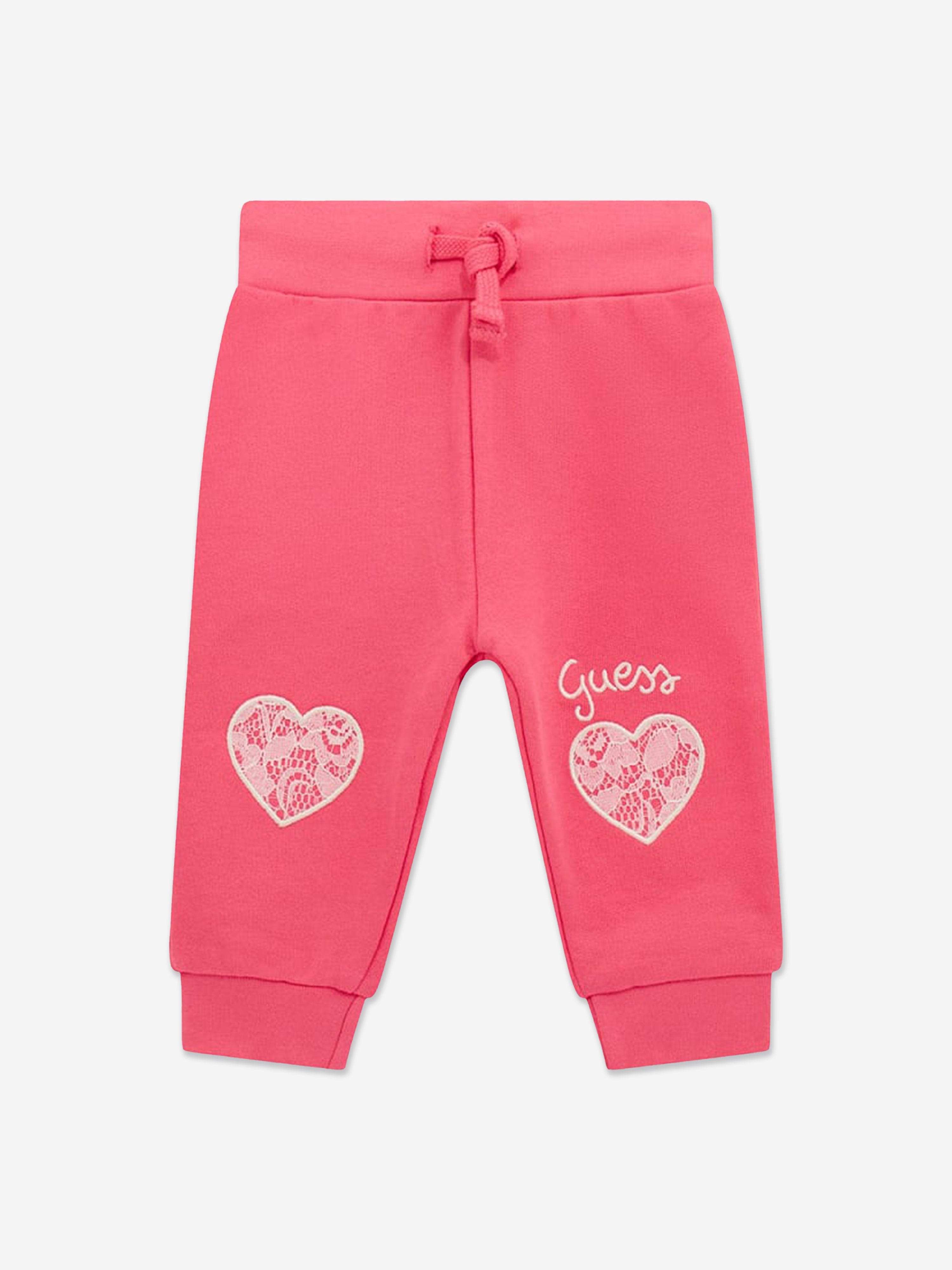 Baby Girls Love Tracksuit in Pink
