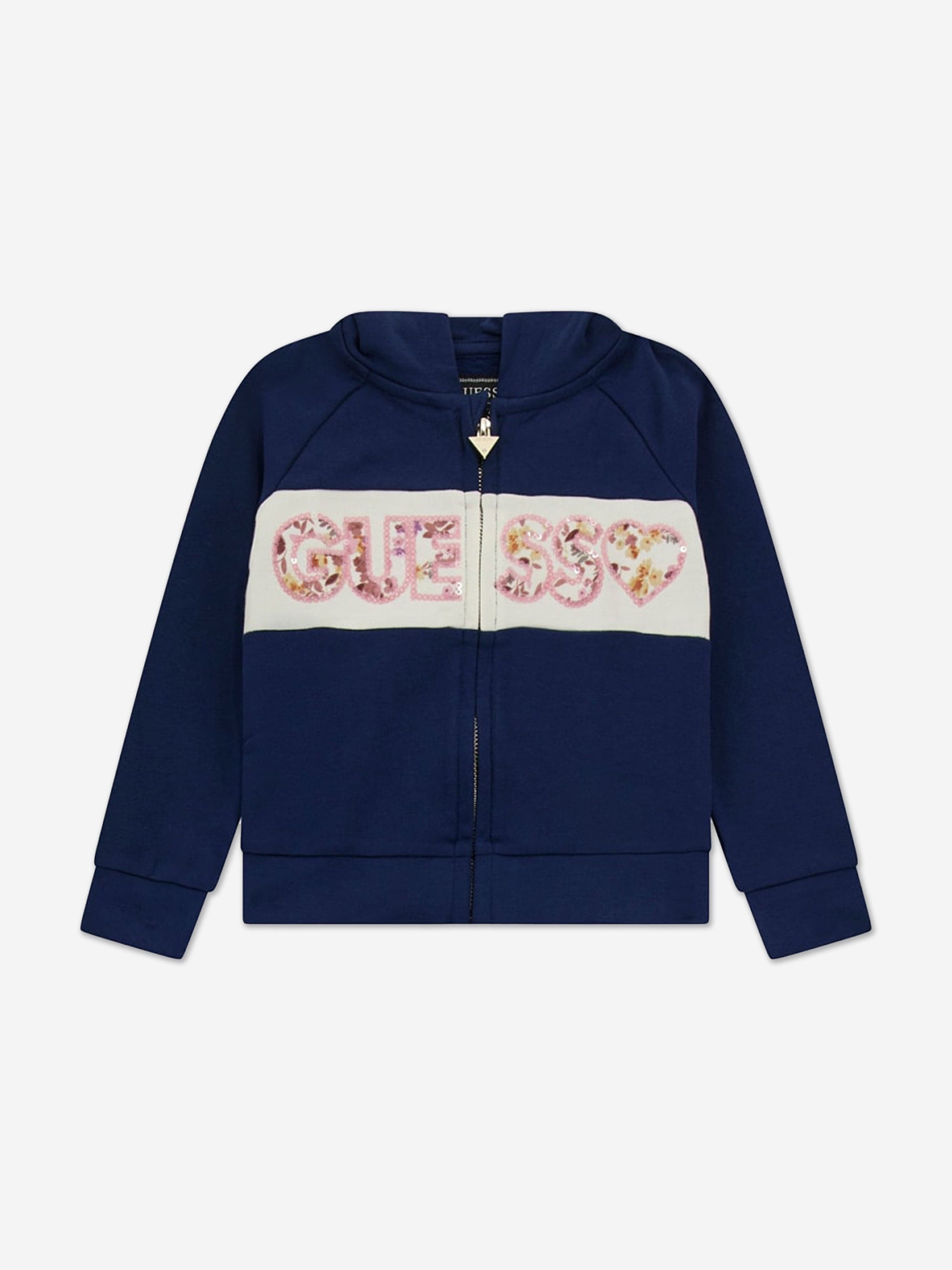 Girls Logo Tracksuit in Blue