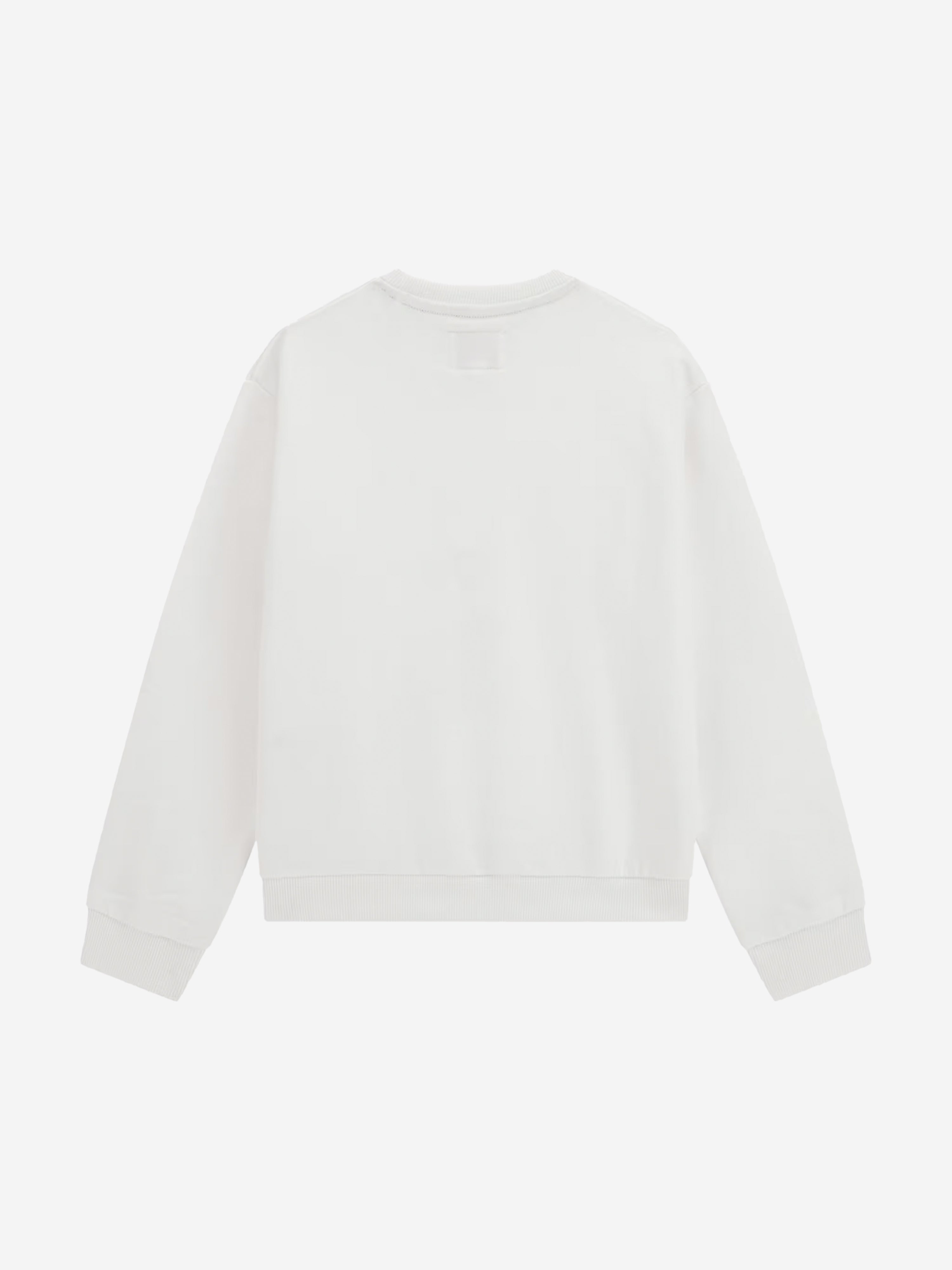 Boys Bear Sweatshirt in White