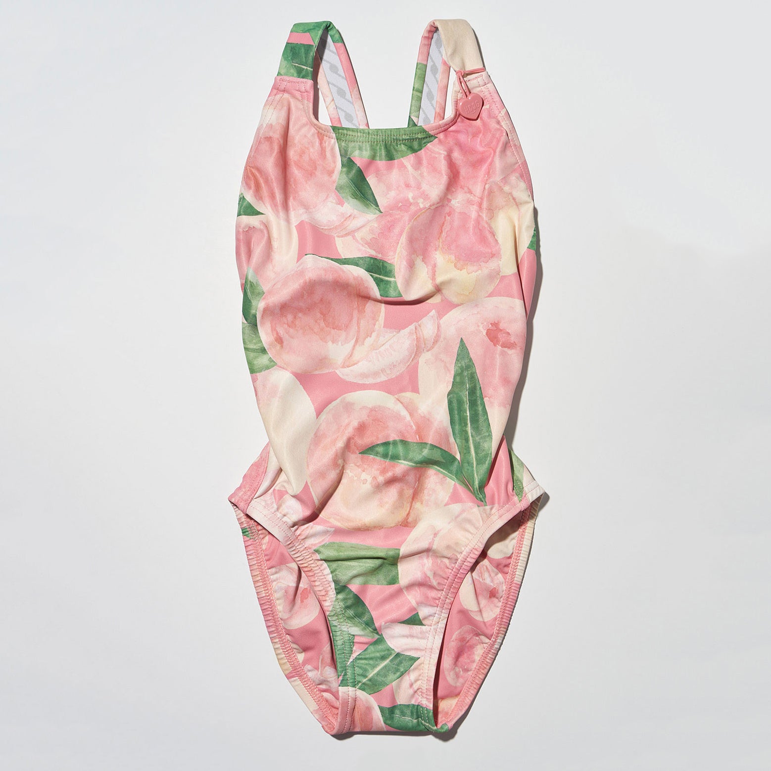 Girls Peach Professional Swimsuit