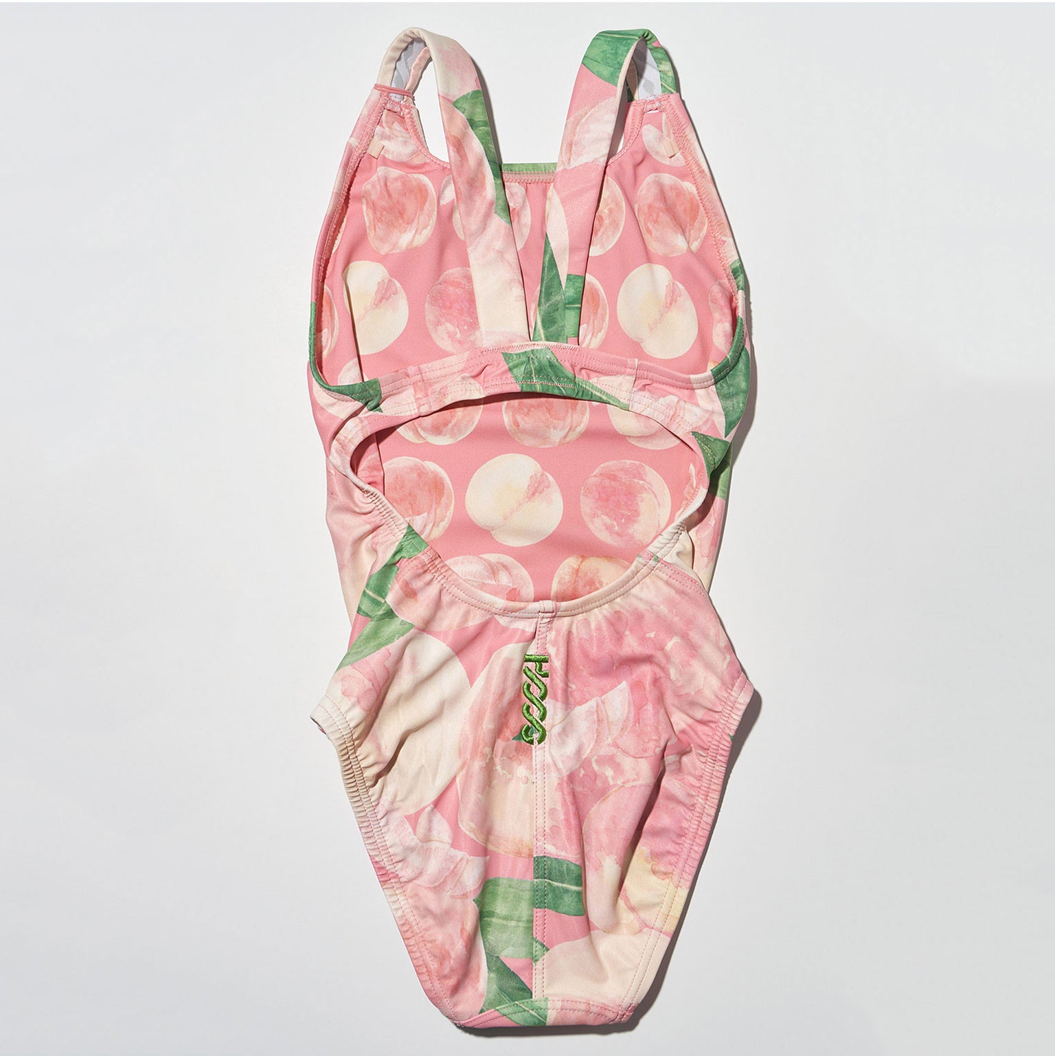 Girls Peach Professional Swimsuit