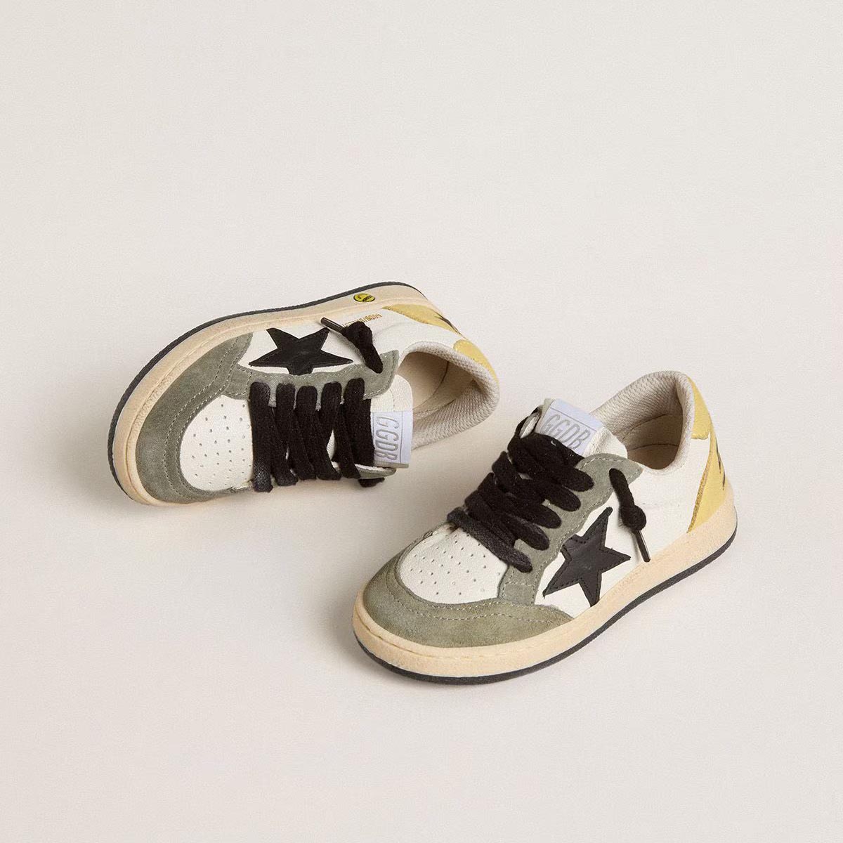 Boys & Girls Light Green"BALLSTAR NAPPA"Shoes