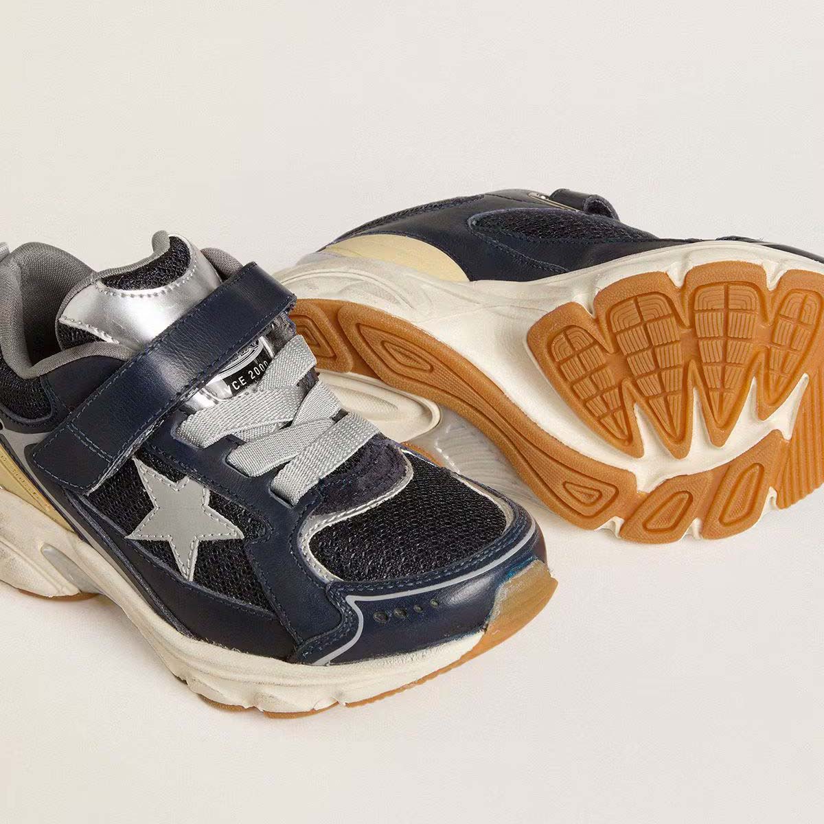 Boys & Girls Navy "Lightstar" Shoes