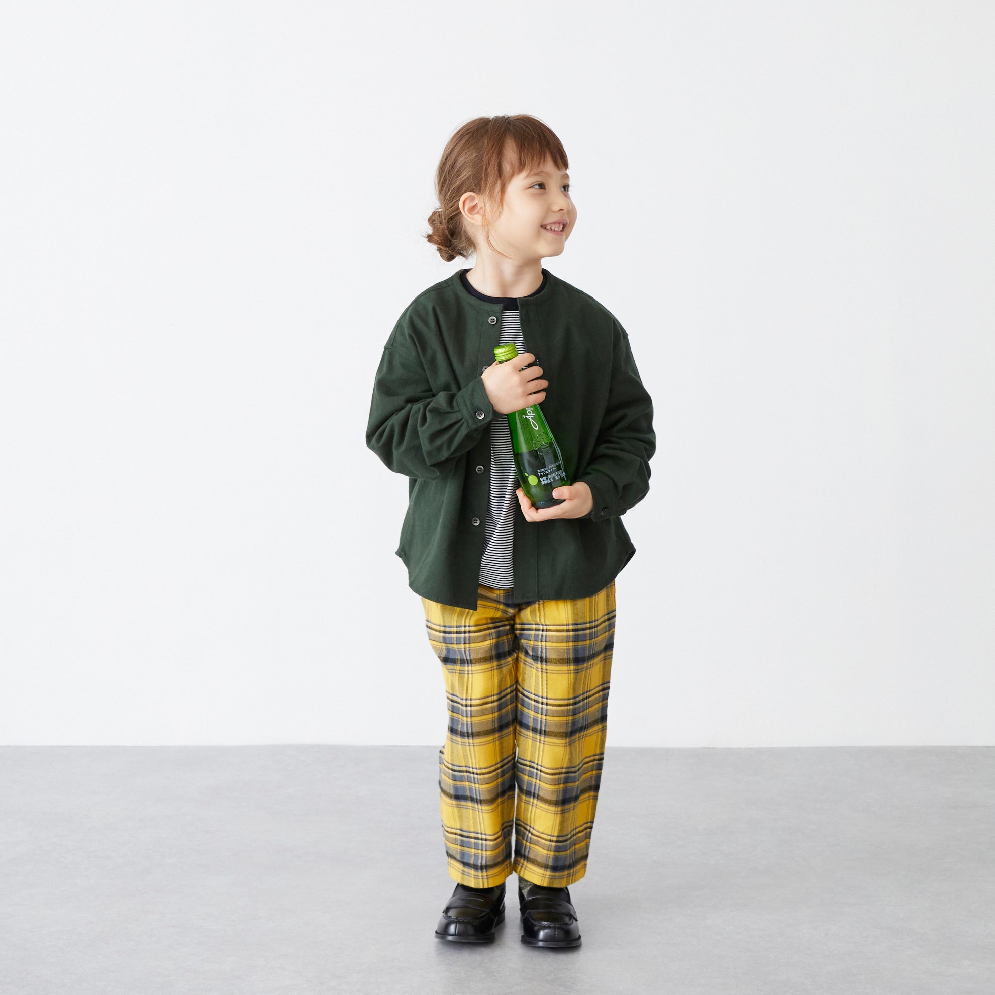 Boys & Girls Navy Stripes Cotton T-Shirt