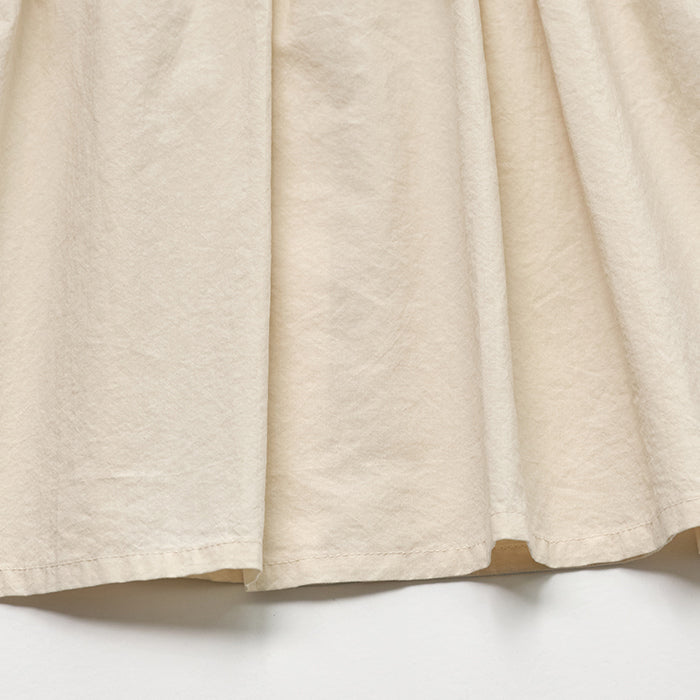 Girls Beige Cotton Shirt